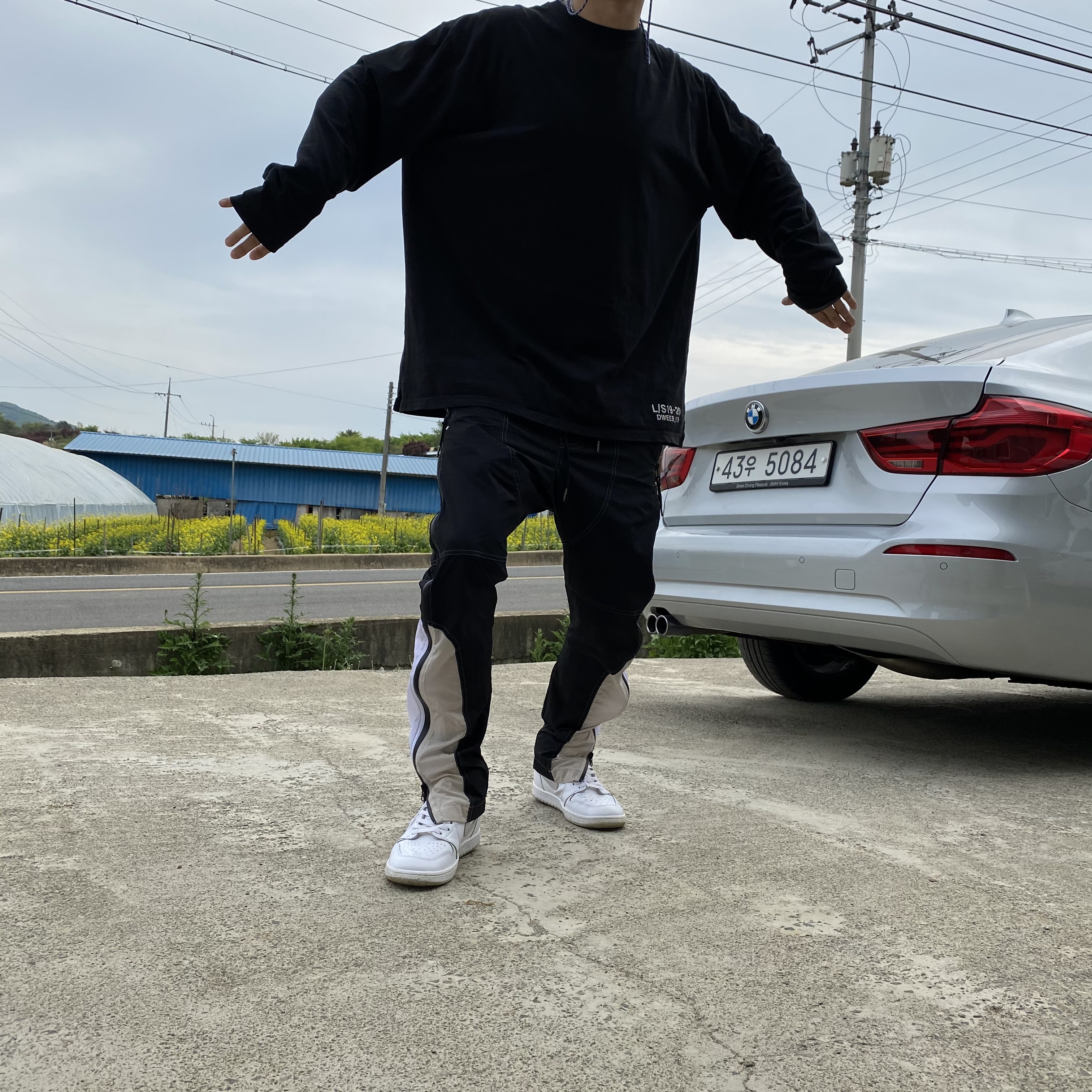Jordan 1 High 85 Neutral Grey 착용 스타일