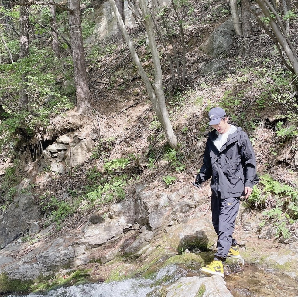 Nike x Drake Nocta Essential Track Pants Black - Asia, Nike x Drake Nocta NRG Tech Jacket - Asia 착용 스타일 - 1