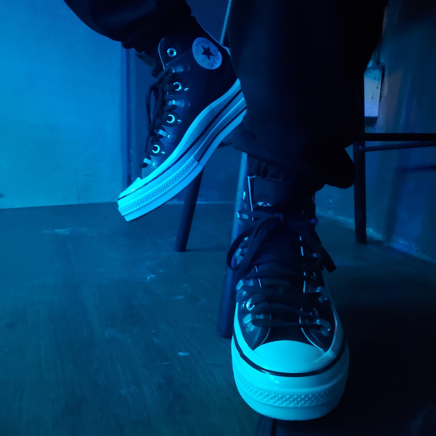 Converse x Kim Jones Chuck 70 Utility Wave High Black 착용 스타일 - 3