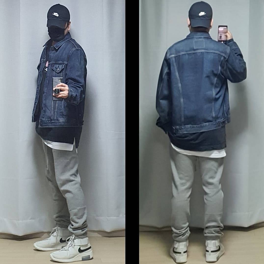 Essentials Sweatpants Heather Oatmeal - 20FW, Nike x Fear of God Air Fear of God Raid Light Bone 착용 스타일