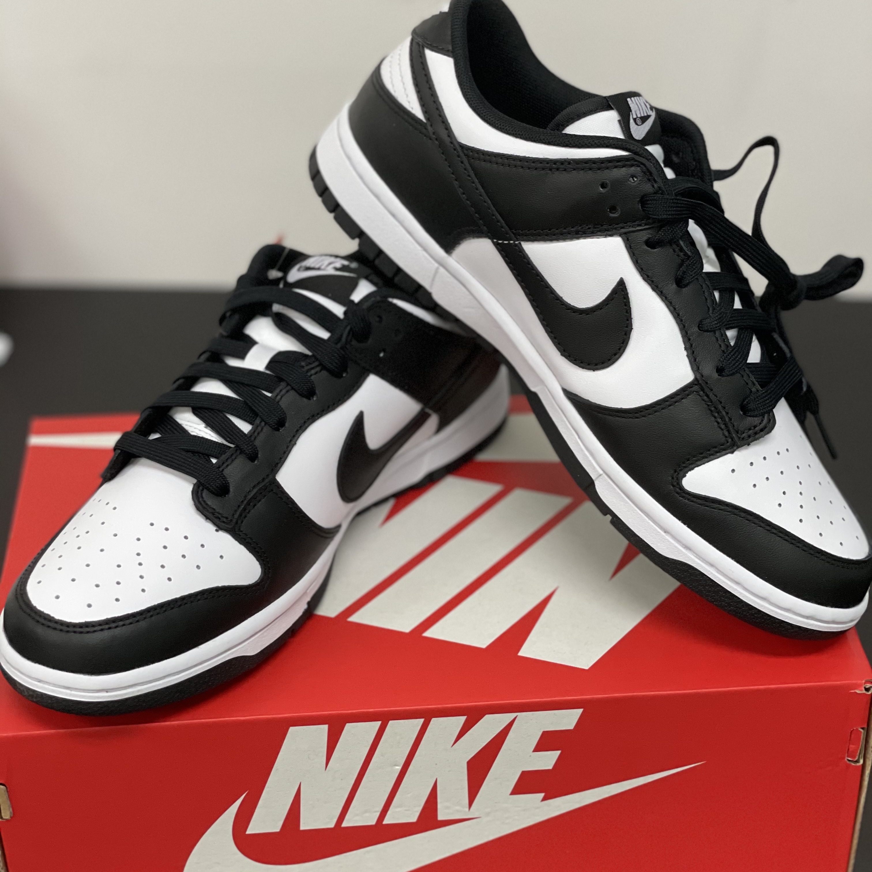 Nike Dunk Low Retro Black 착용 스타일 - 4