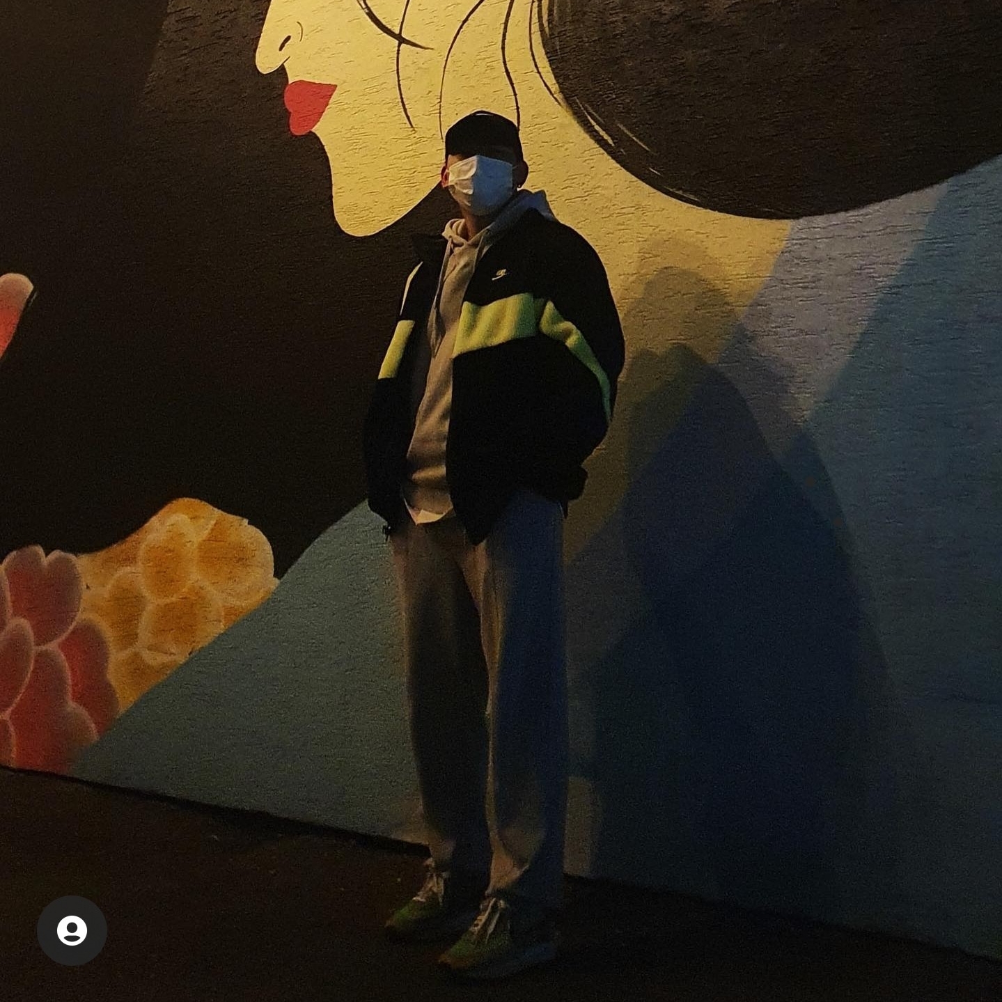 Nike x Sacai LDWaffle Green Multi 착용 스타일