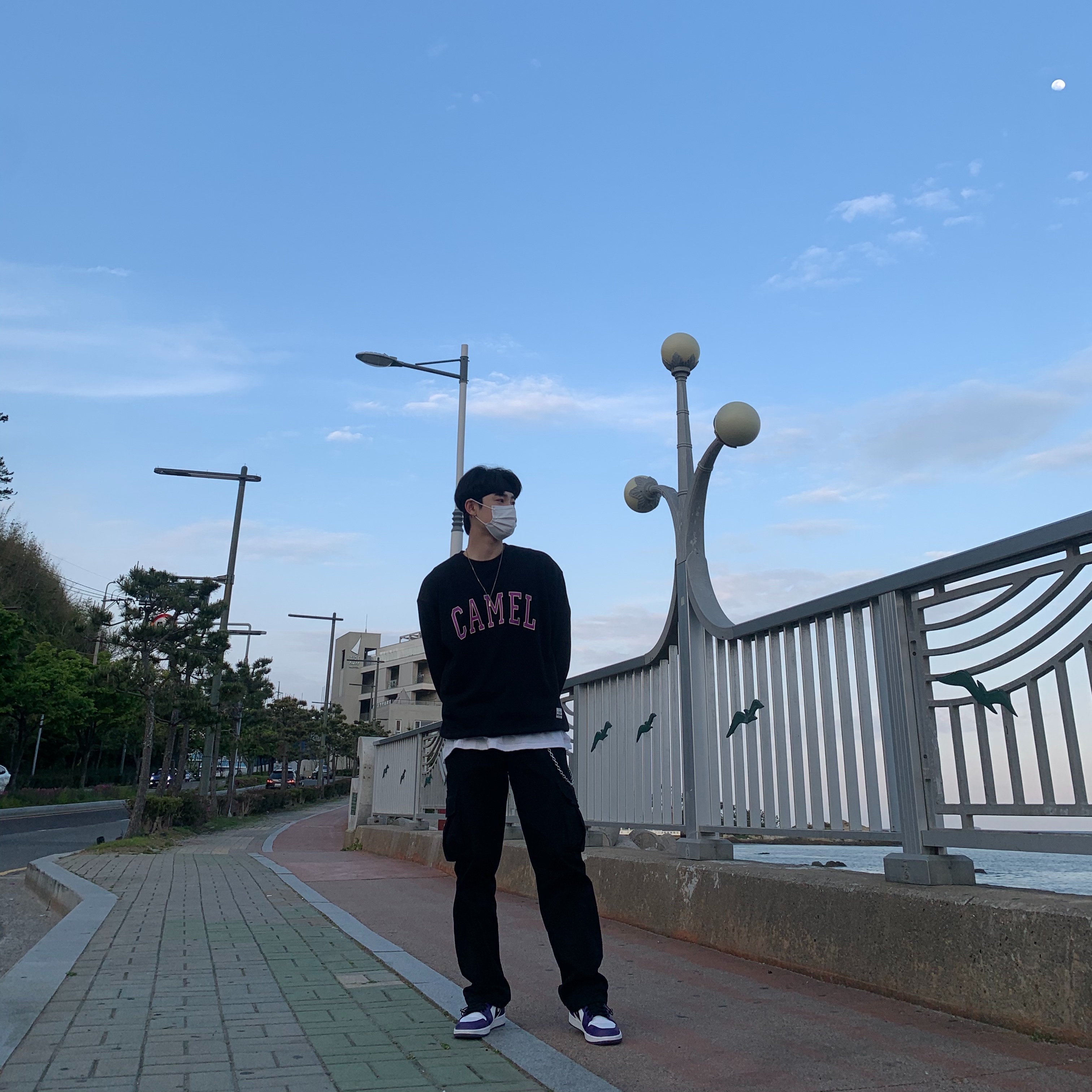 Jordan 1 Low Court Purple 2020 착용 스타일