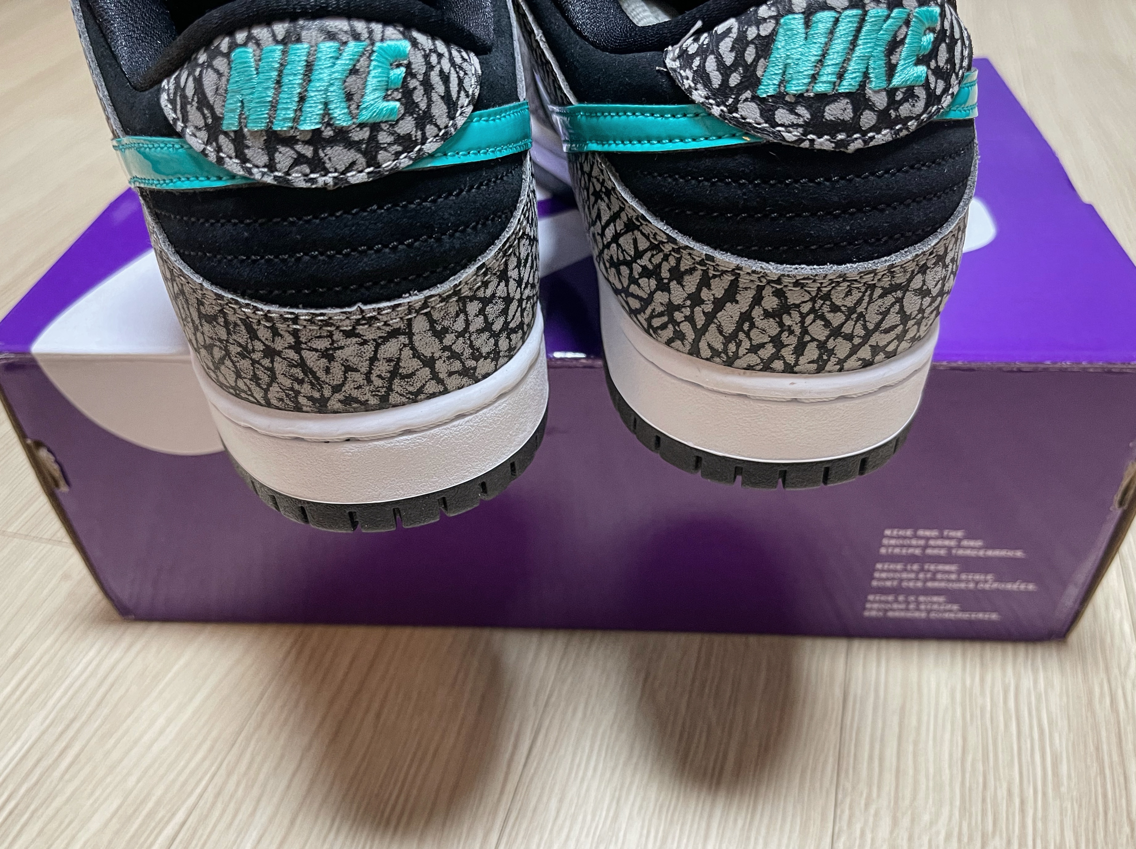 Nike SB Dunk Low Pro Clear Jade 착용 스타일 - 2