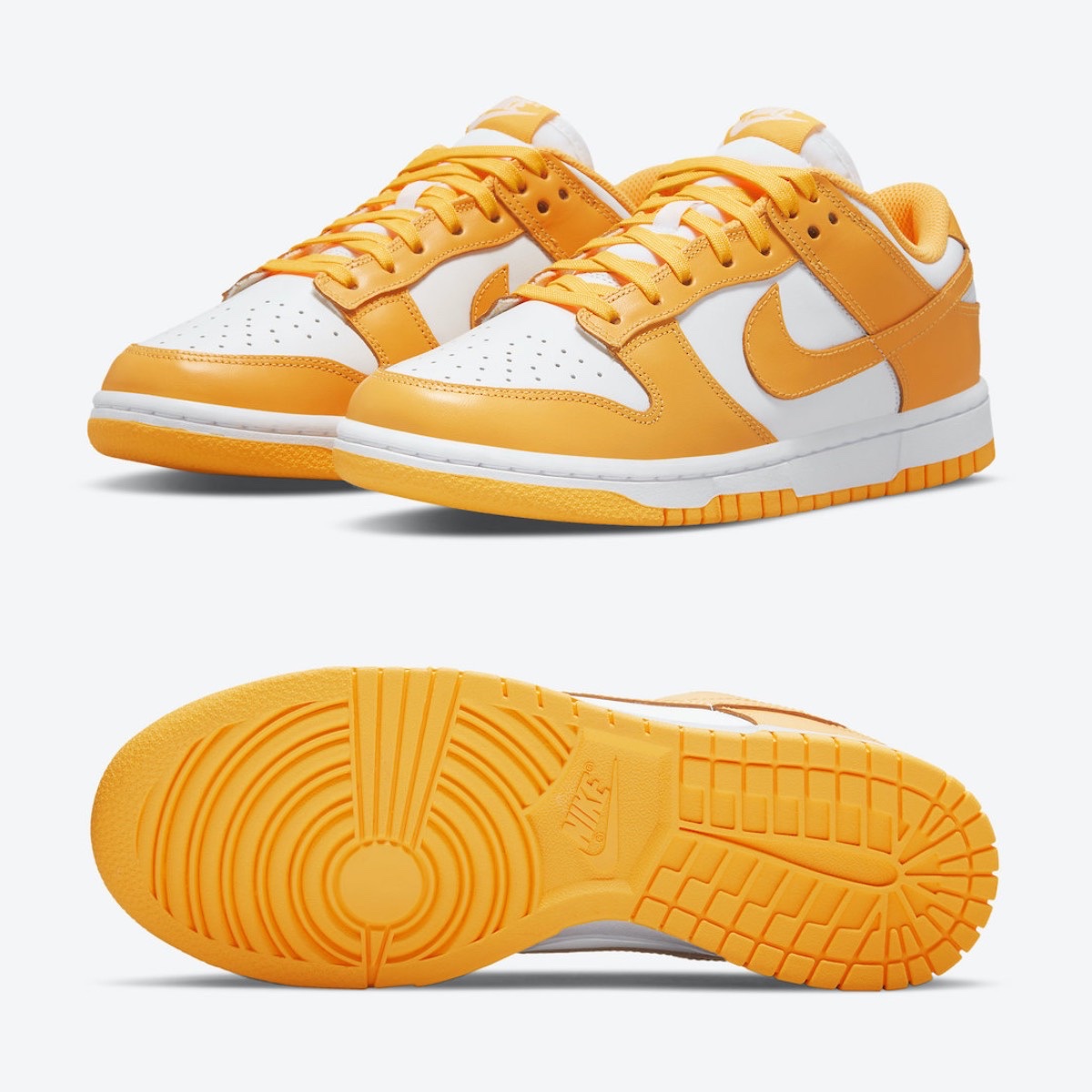 (W) Nike Dunk Low Laser Orange, Nike SB Dunk Low Laser Orange 착용 스타일 - 2