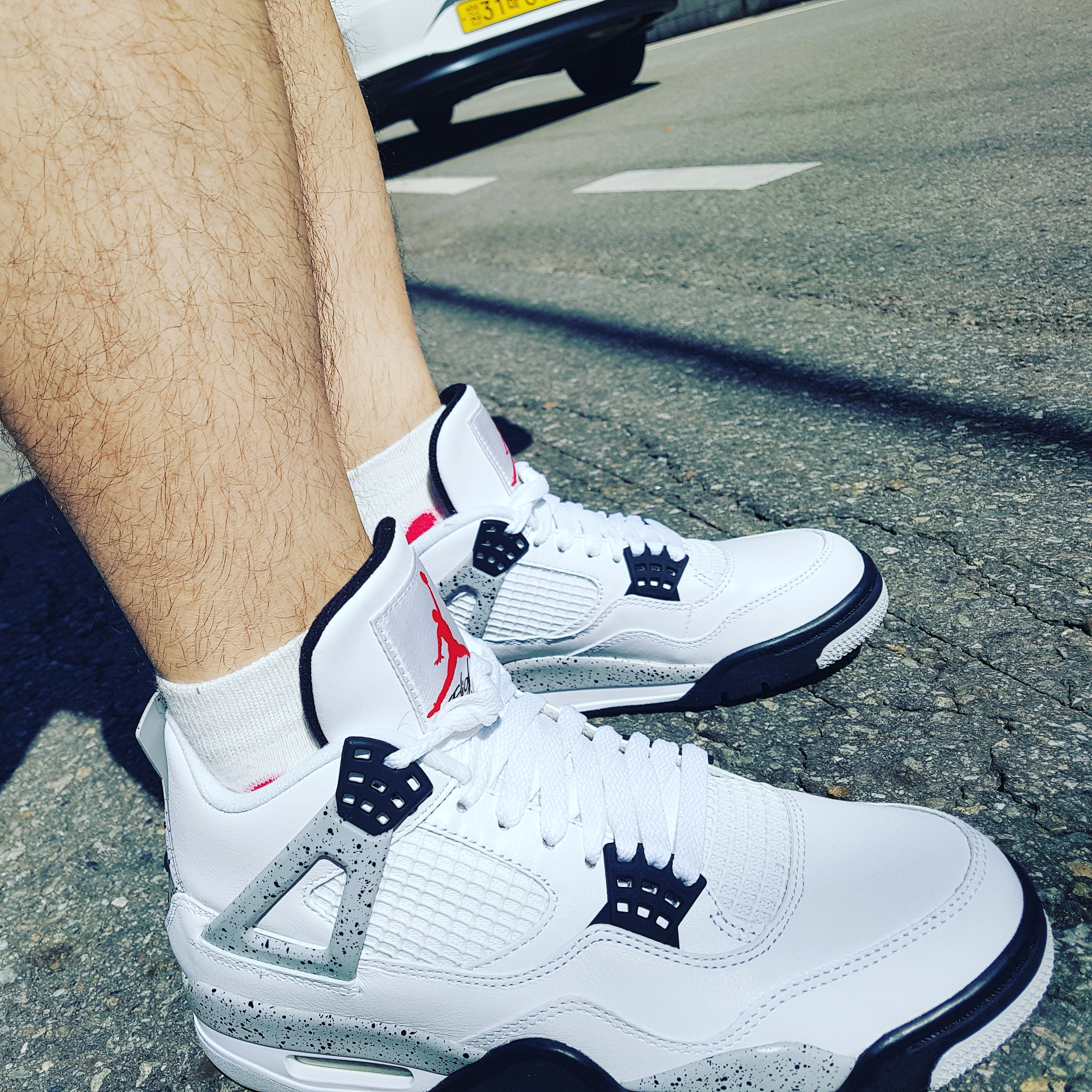 Jordan 4 Retro OG White Cement 2016 착용 스타일