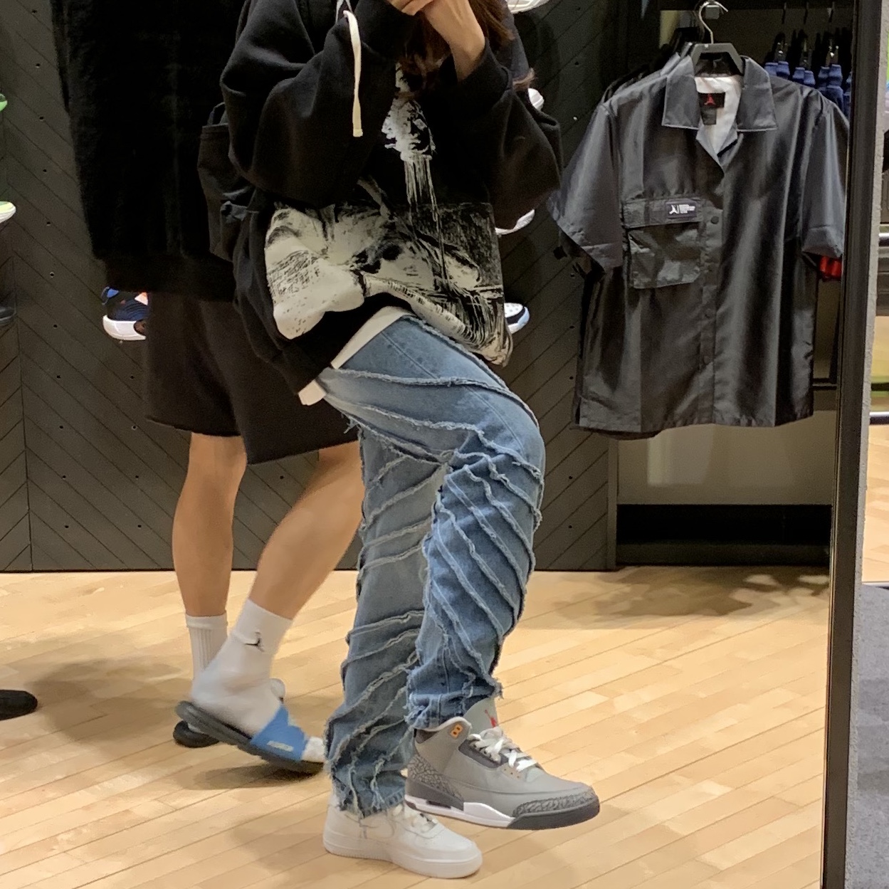 Jordan 3 Retro Cool Grey 착용 스타일