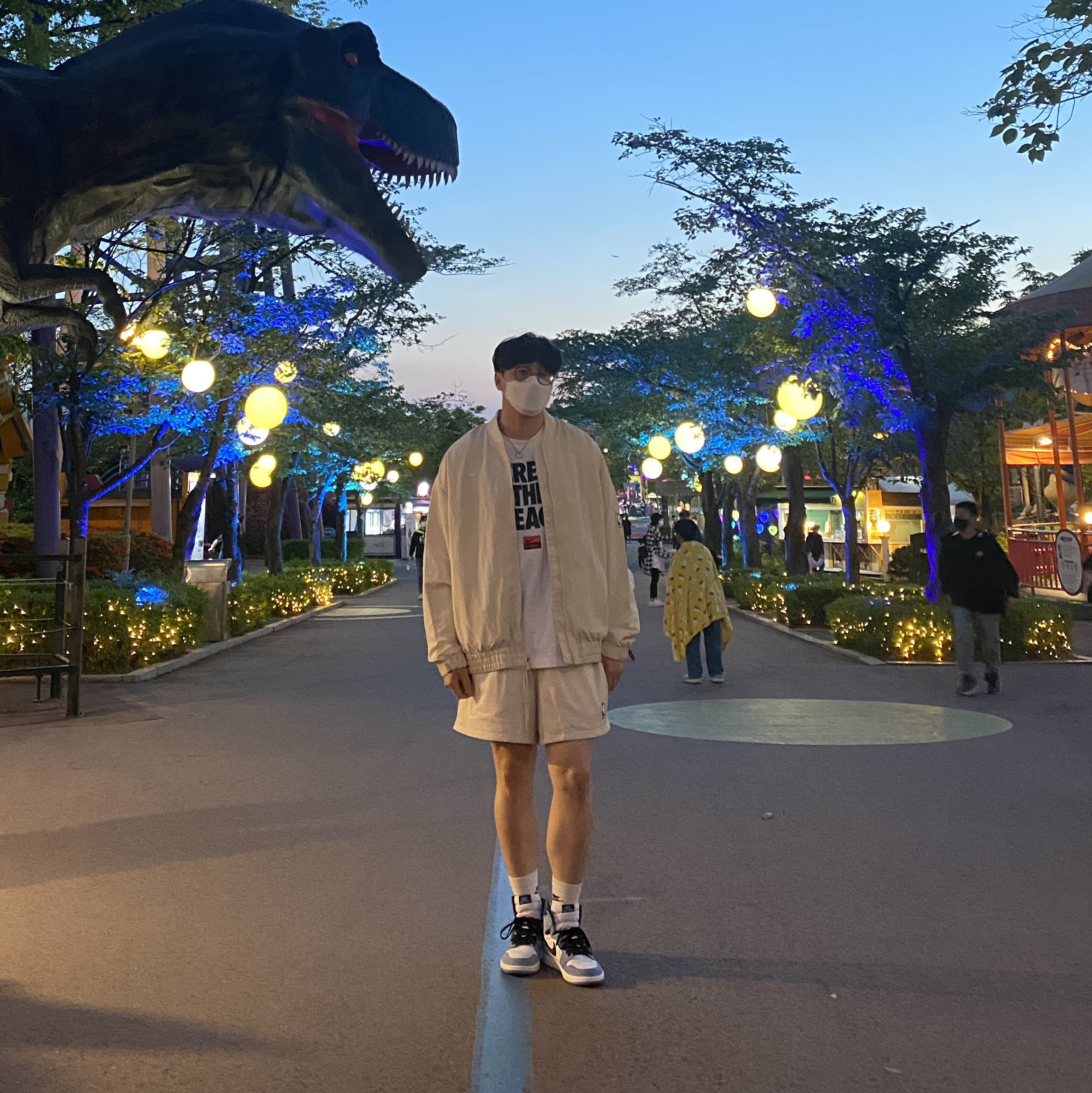 Nike x Fear of God Basketball Jacket String, Nike x Fear of God Basketball Shorts String 착용 스타일