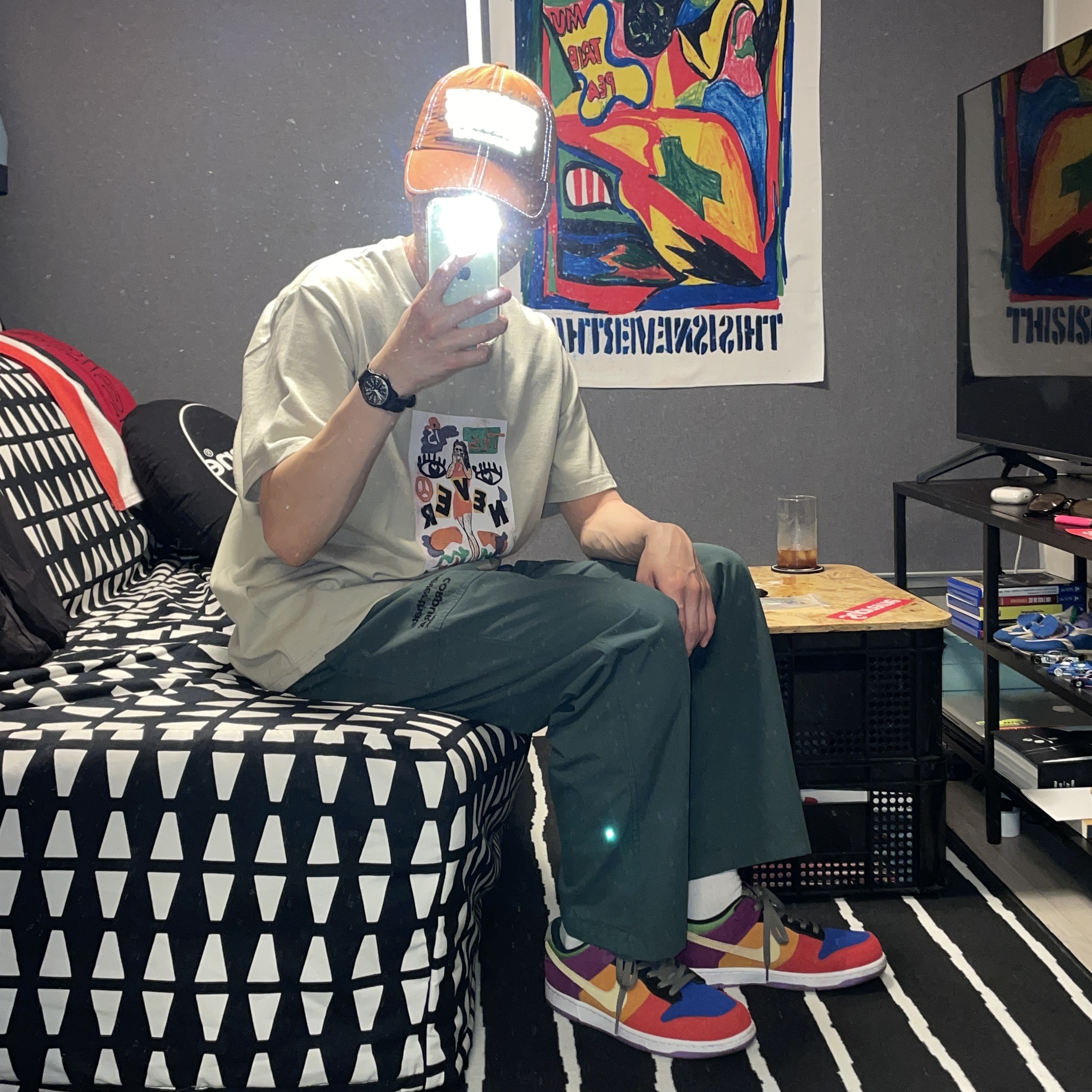 Nike Dunk Low SP Retro Viotech 2019 착용 스타일