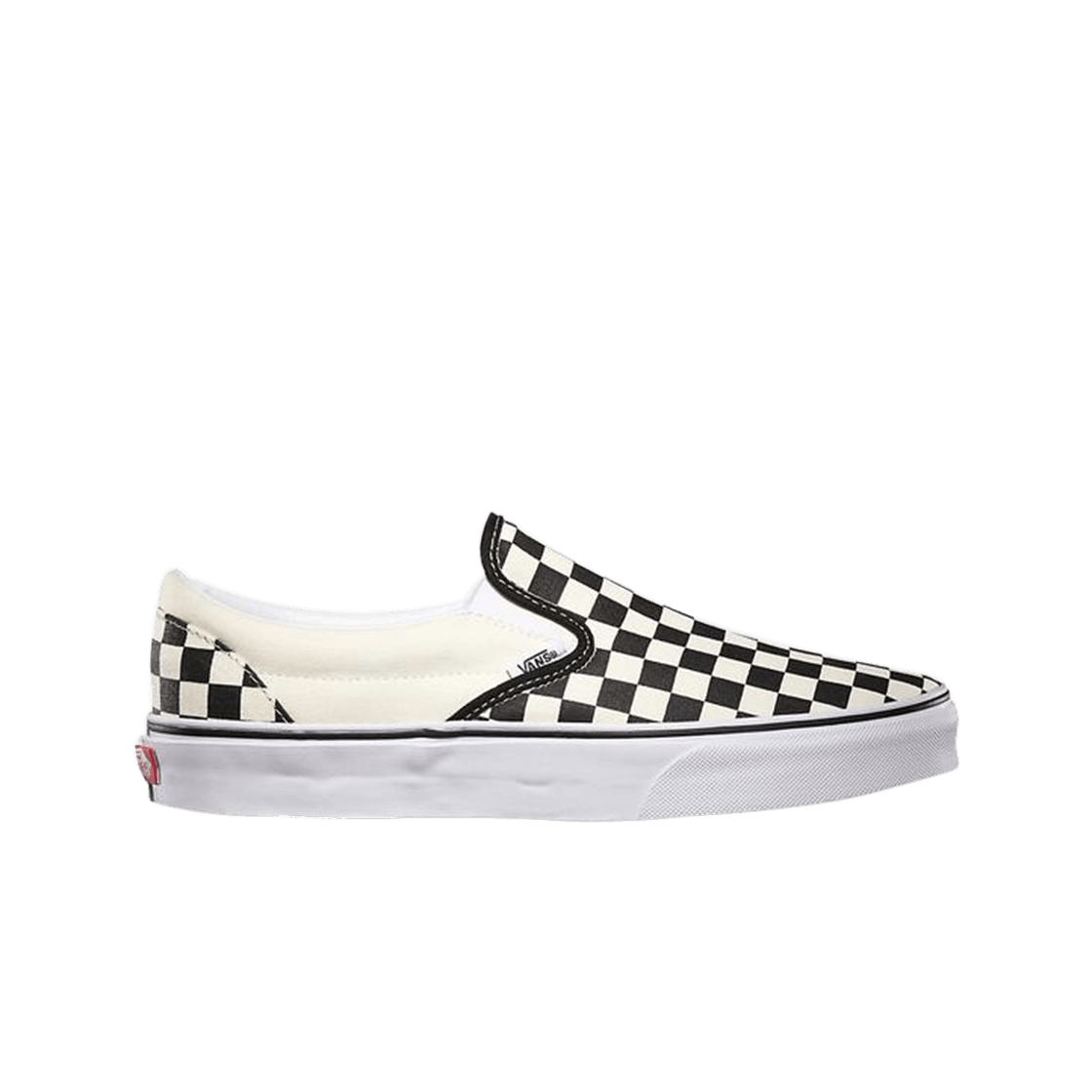 반스 클래식 슬립온 라이트 체커보드 블랙 클래식 화이트(Vans Classic Slip-On Lite Checkerboard Black Classic White) - 1