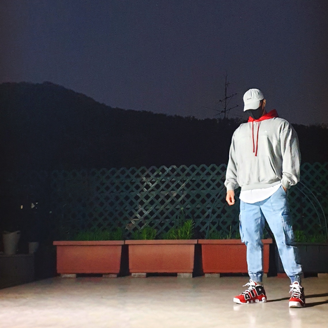 Nike Air More Uptempo 96 Bulls 2021 착용 스타일 - 1