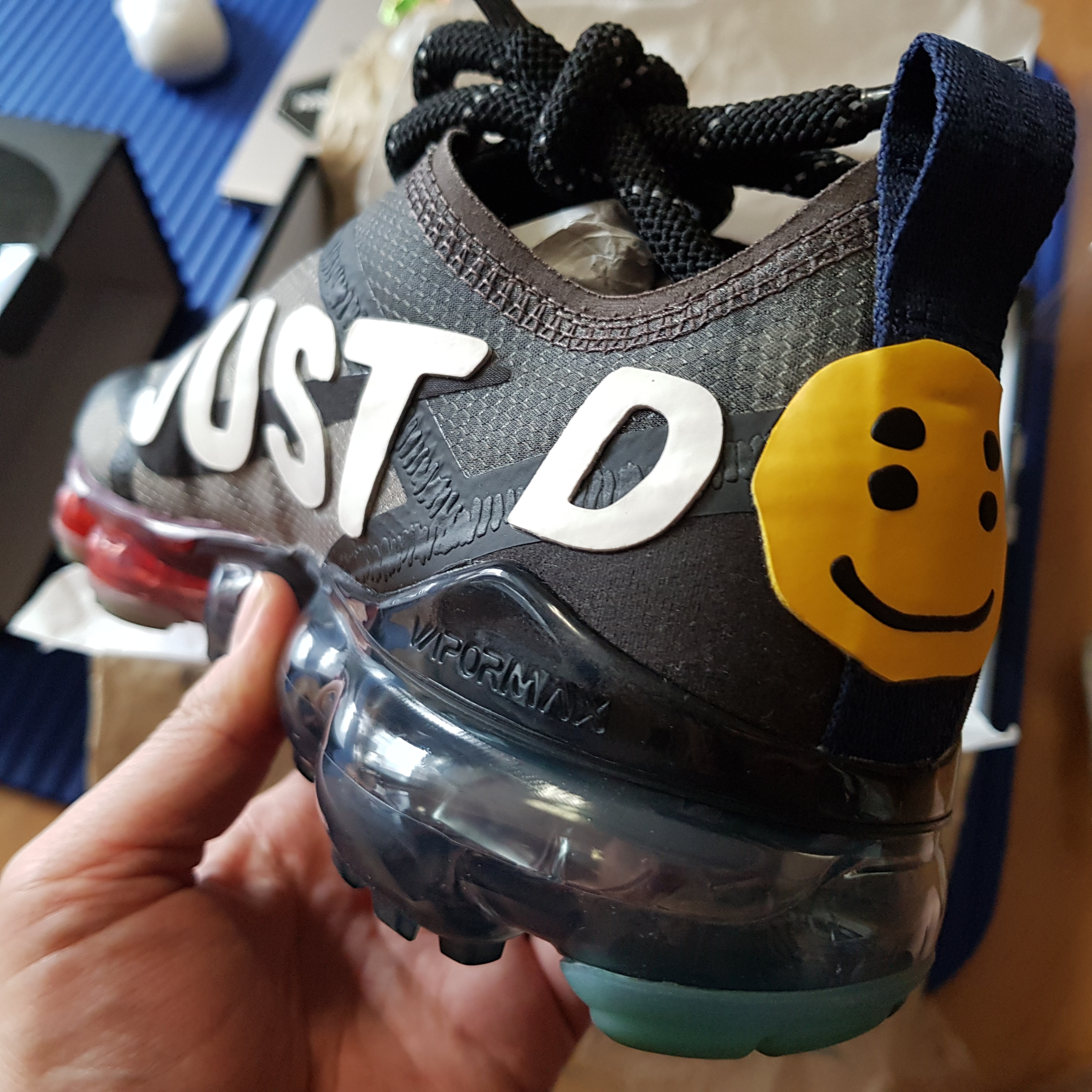 (W) Nike x Cactus Plant Flea Market Air VaporMax 2019 착용 스타일 - 1