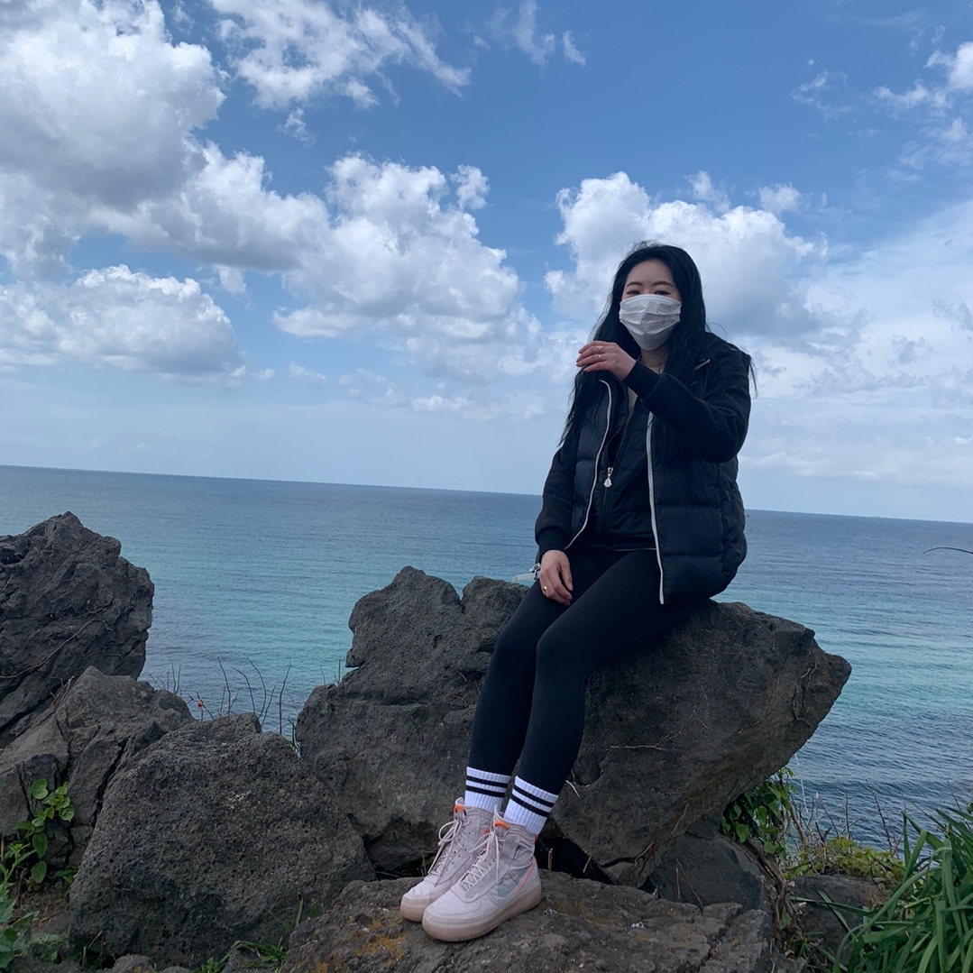 (W) Nike Air Force 1 High Shell Platinum Violet 착용 스타일 - 2