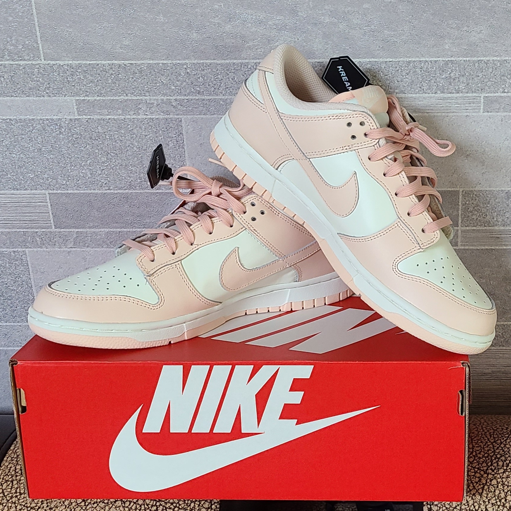 (W) Nike Dunk Low Orange Pearl 착용 스타일