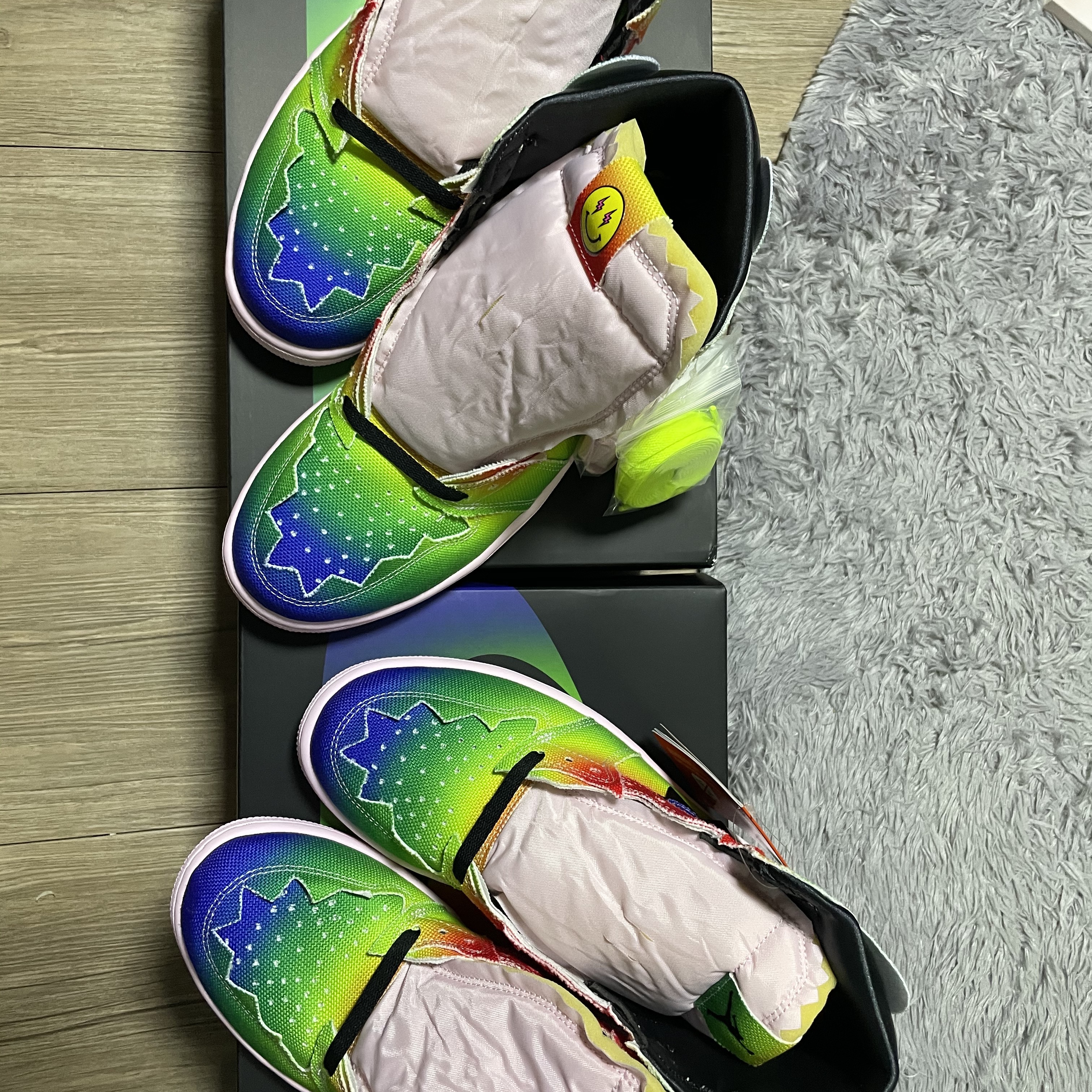 Jordan 1 x J Balvin Retro High OG 착용 스타일 - 2