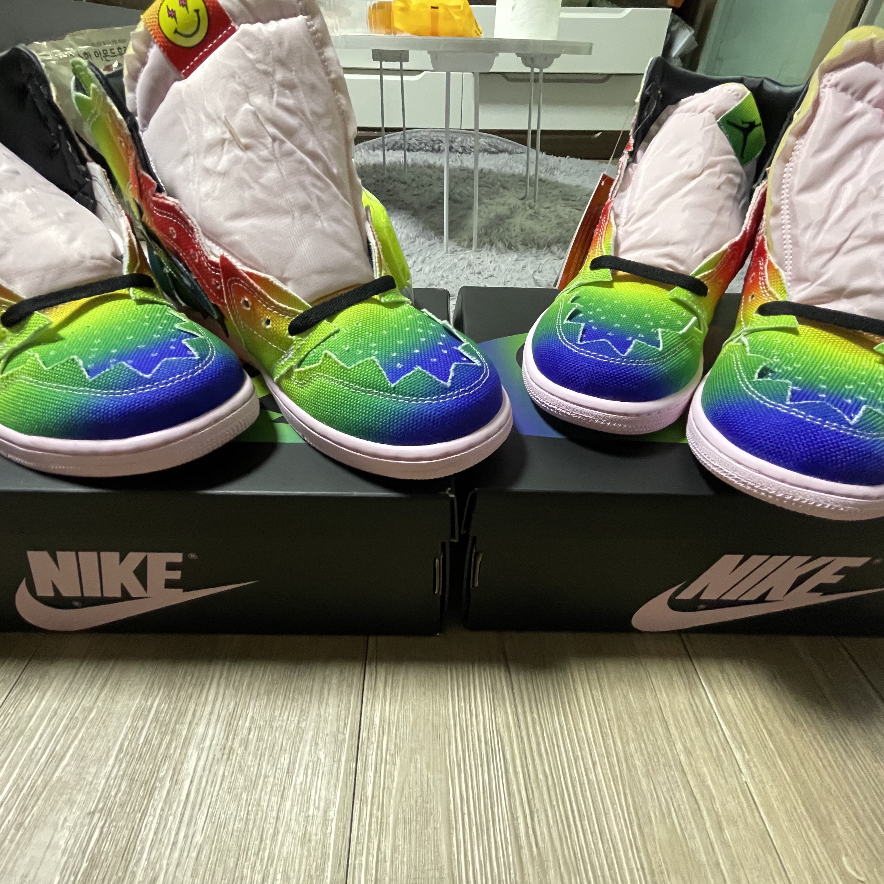 Jordan 1 x J Balvin Retro High OG 착용 스타일 - 5