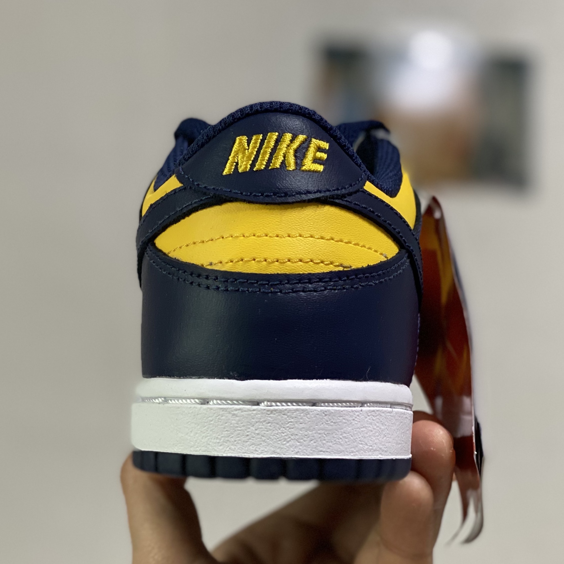 Nike Dunk Low Retro Black, (PS) Nike Dunk Low Varsity Maize 착용 스타일 - 3