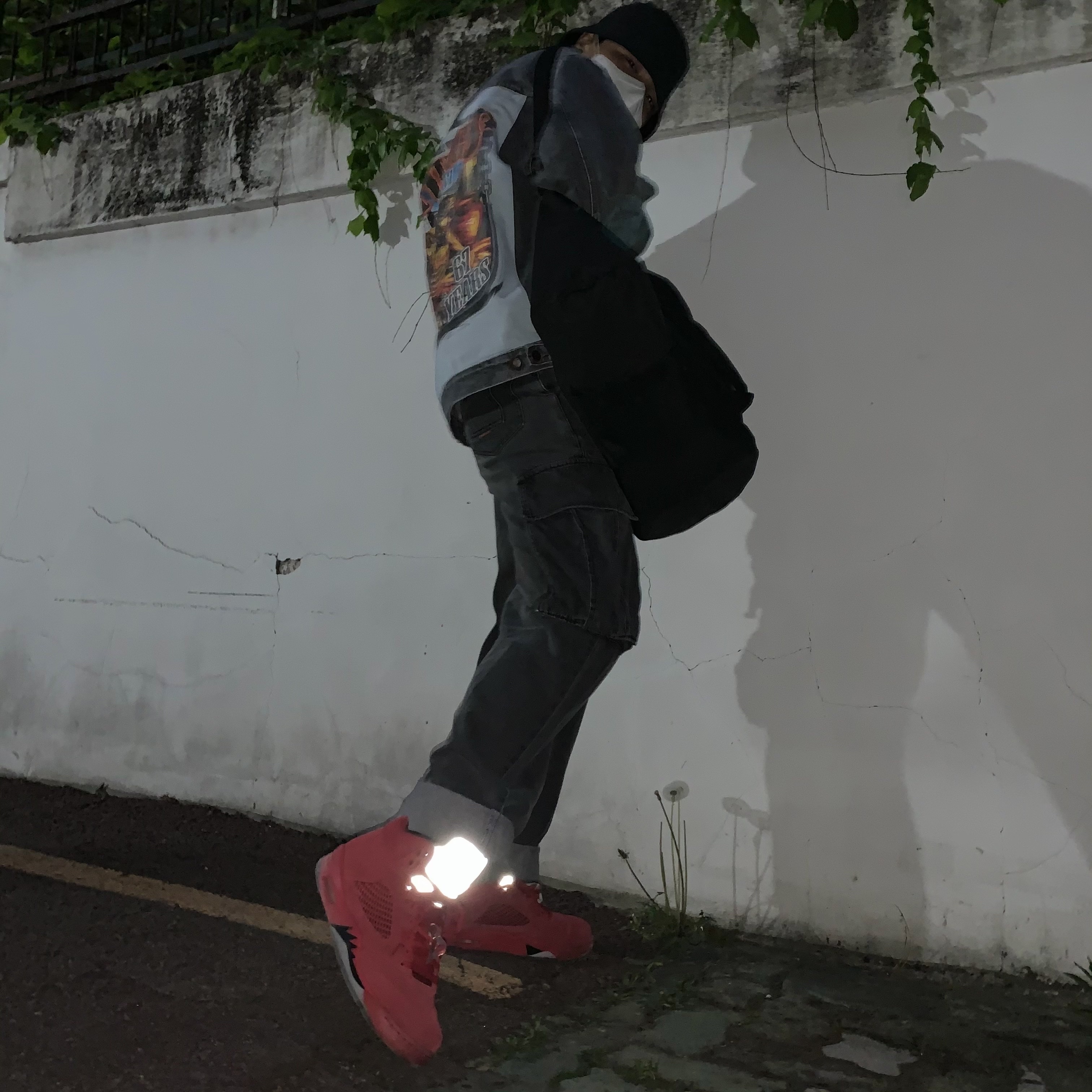 Jordan 5 Retro Red Suede 착용 스타일