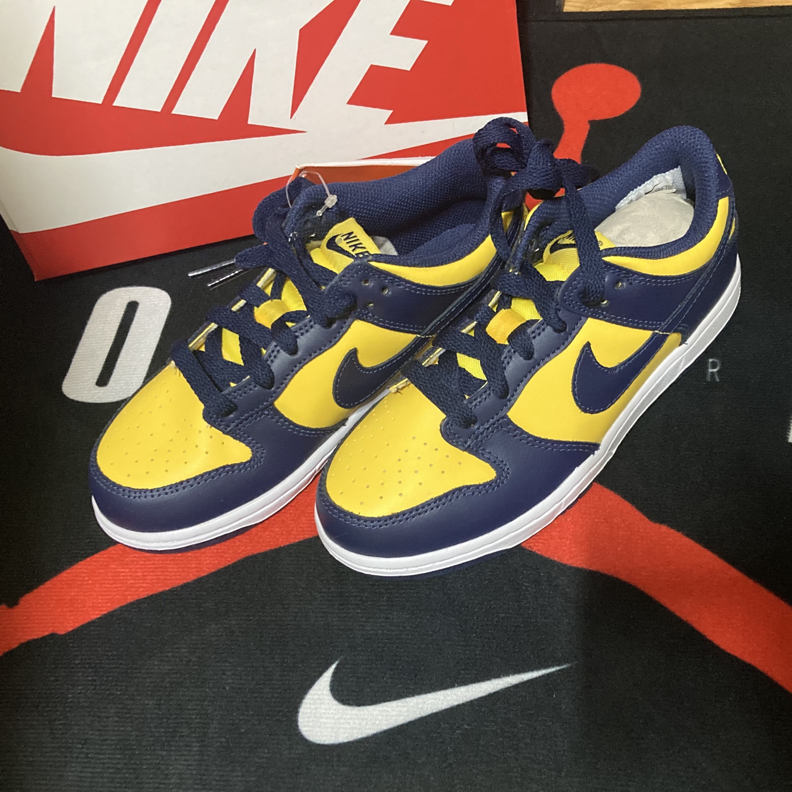 (PS) Nike Dunk Low Varsity Maize 착용 스타일