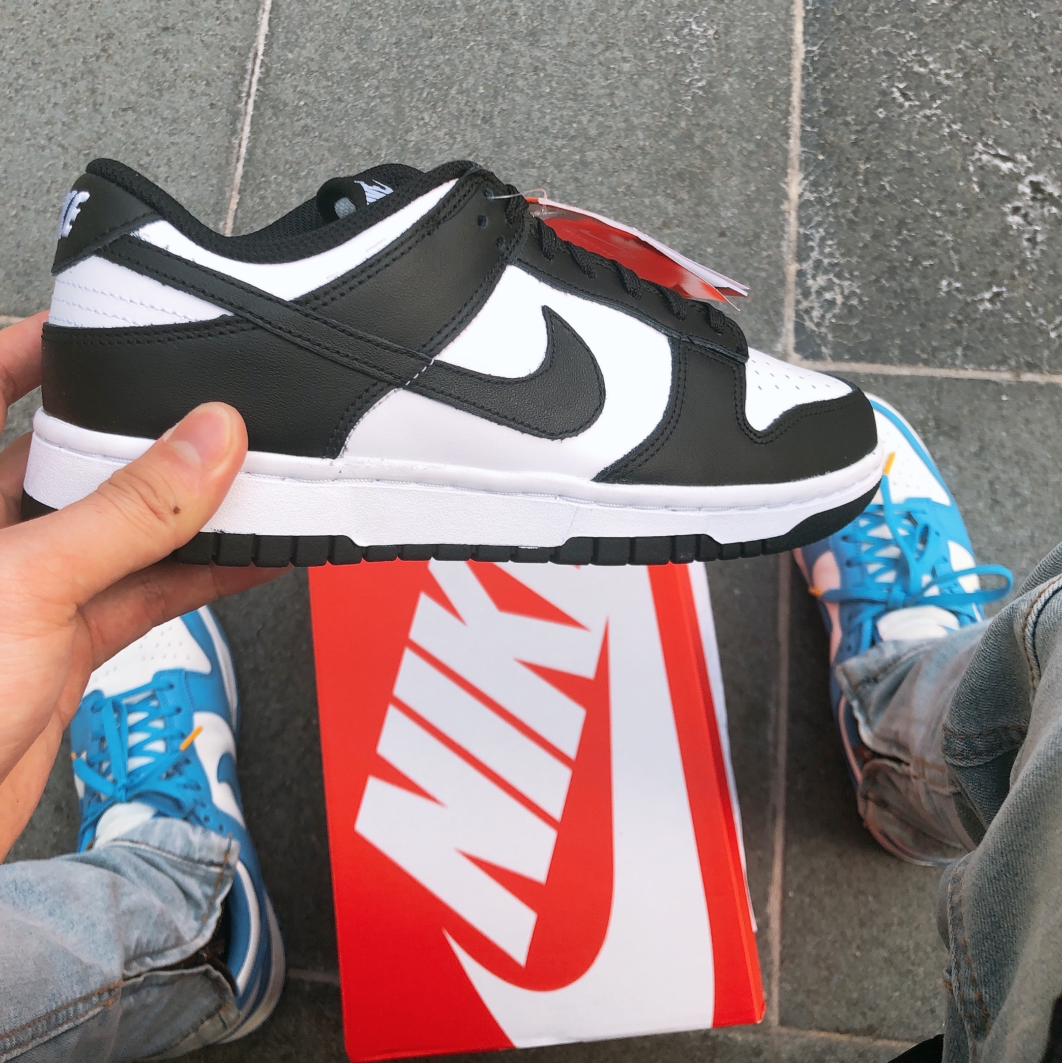 (W) Nike Dunk Low Black, (W) Nike Dunk Low Coast 착용 스타일