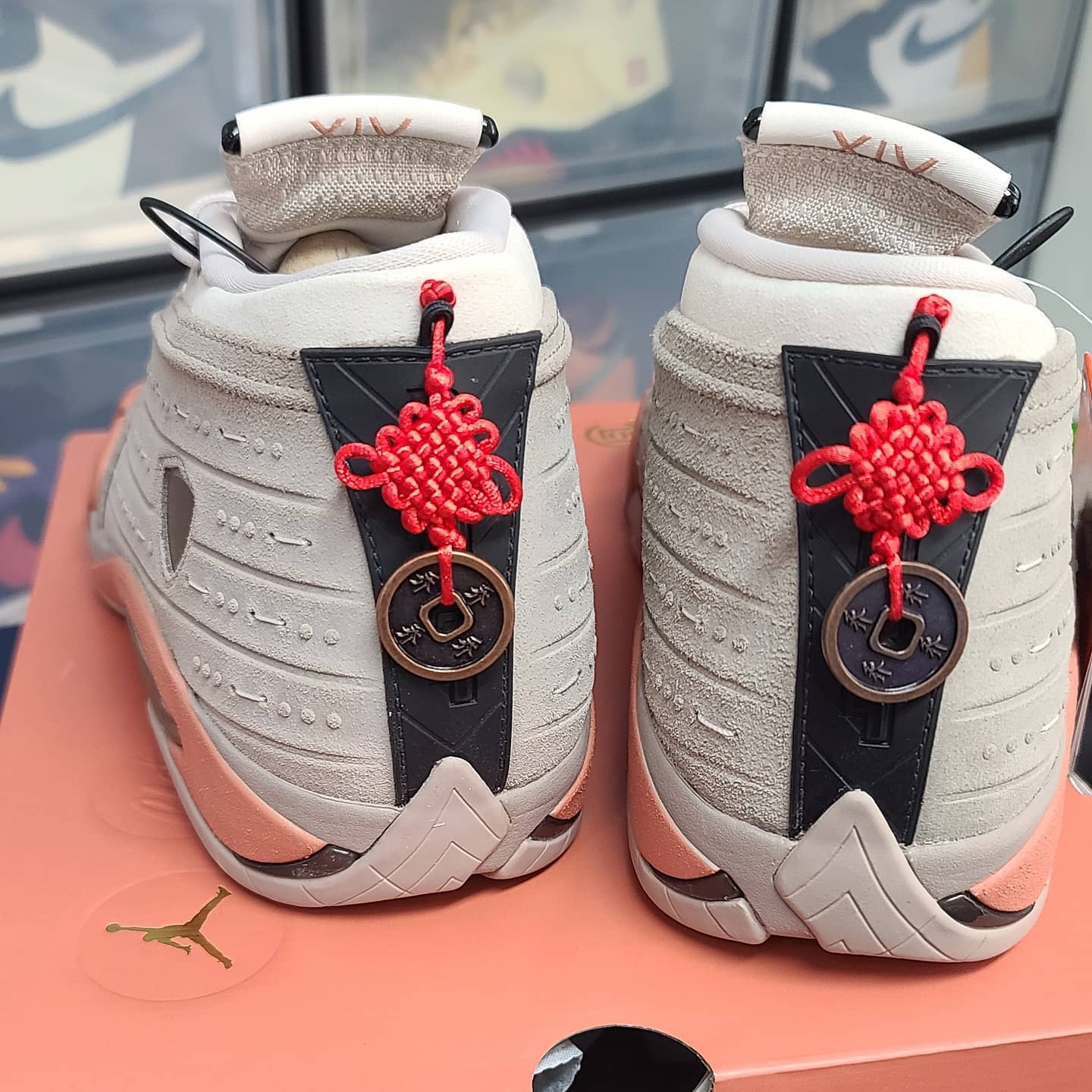 Jordan 14 x Clot Retro Low Terracotta 착용 스타일 - 2