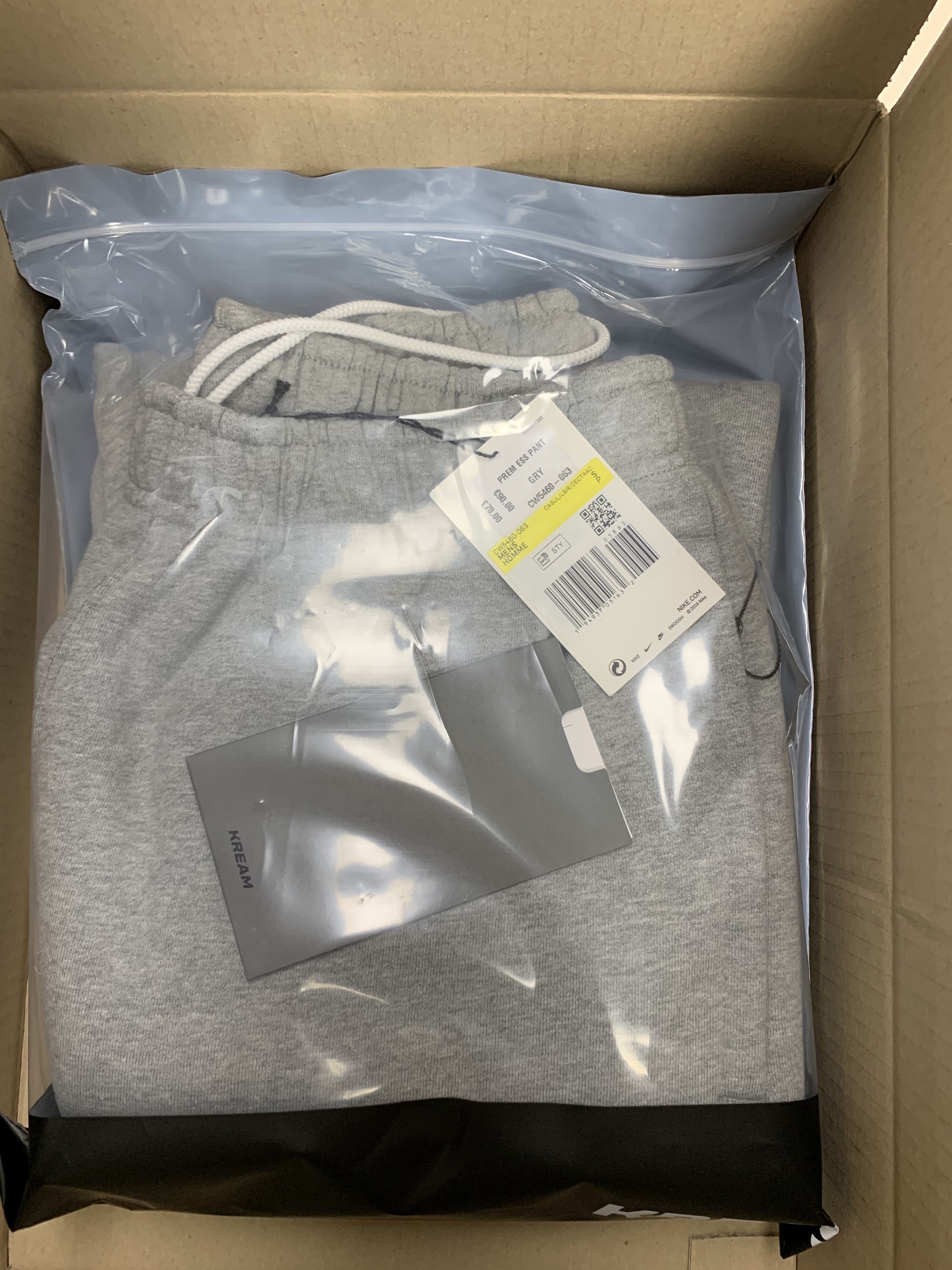 Nike NRG Solo Swoosh Fleece Hoodie Dark Grey Heather - Asia, Nike NRG Solo Swoosh Fleece Pants Dark Grey Heather - Asia 착용 스타일 - 2