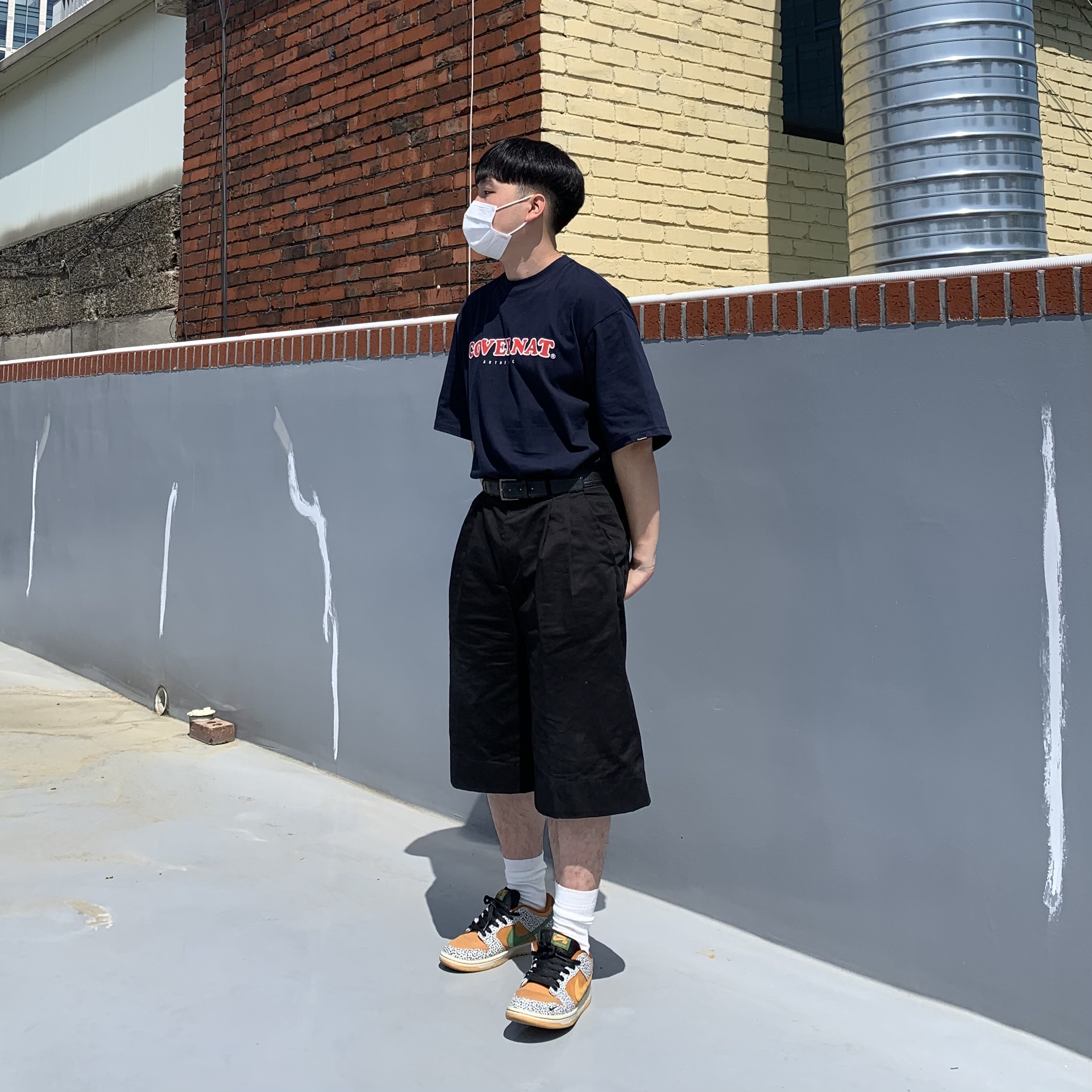 Nike SB Dunk Low Pro Safari 착용 스타일