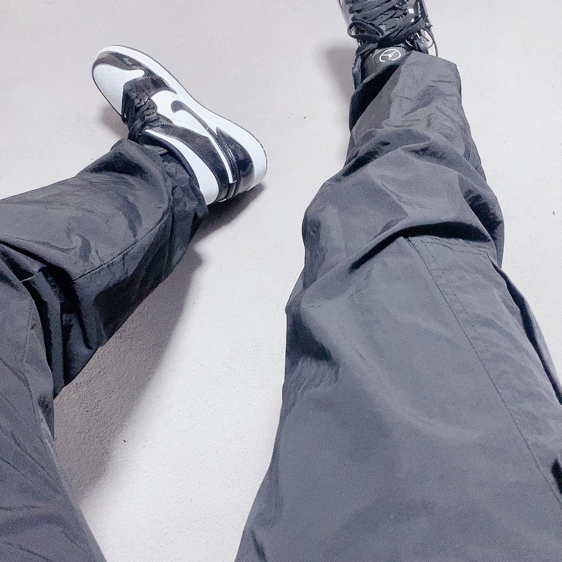 Jordan 1 Mid SE ASW Black 착용 스타일