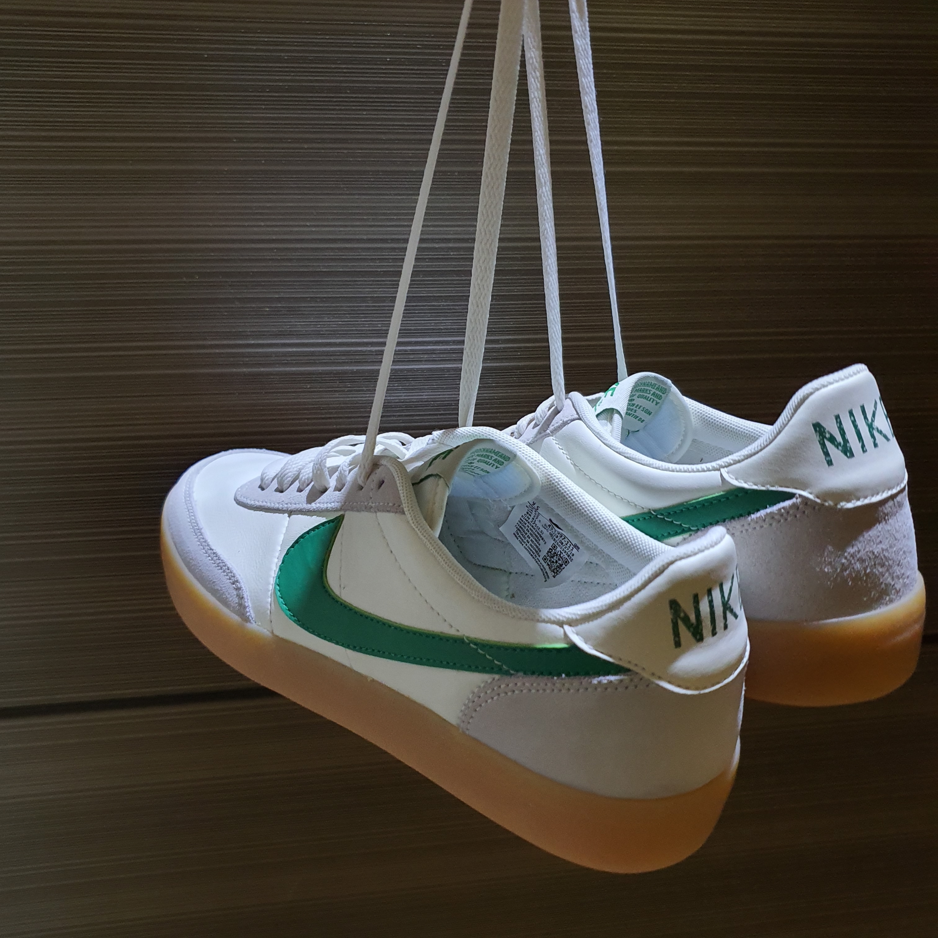 Nike x J.Crew Killshot 2 Lucid Green 착용 스타일