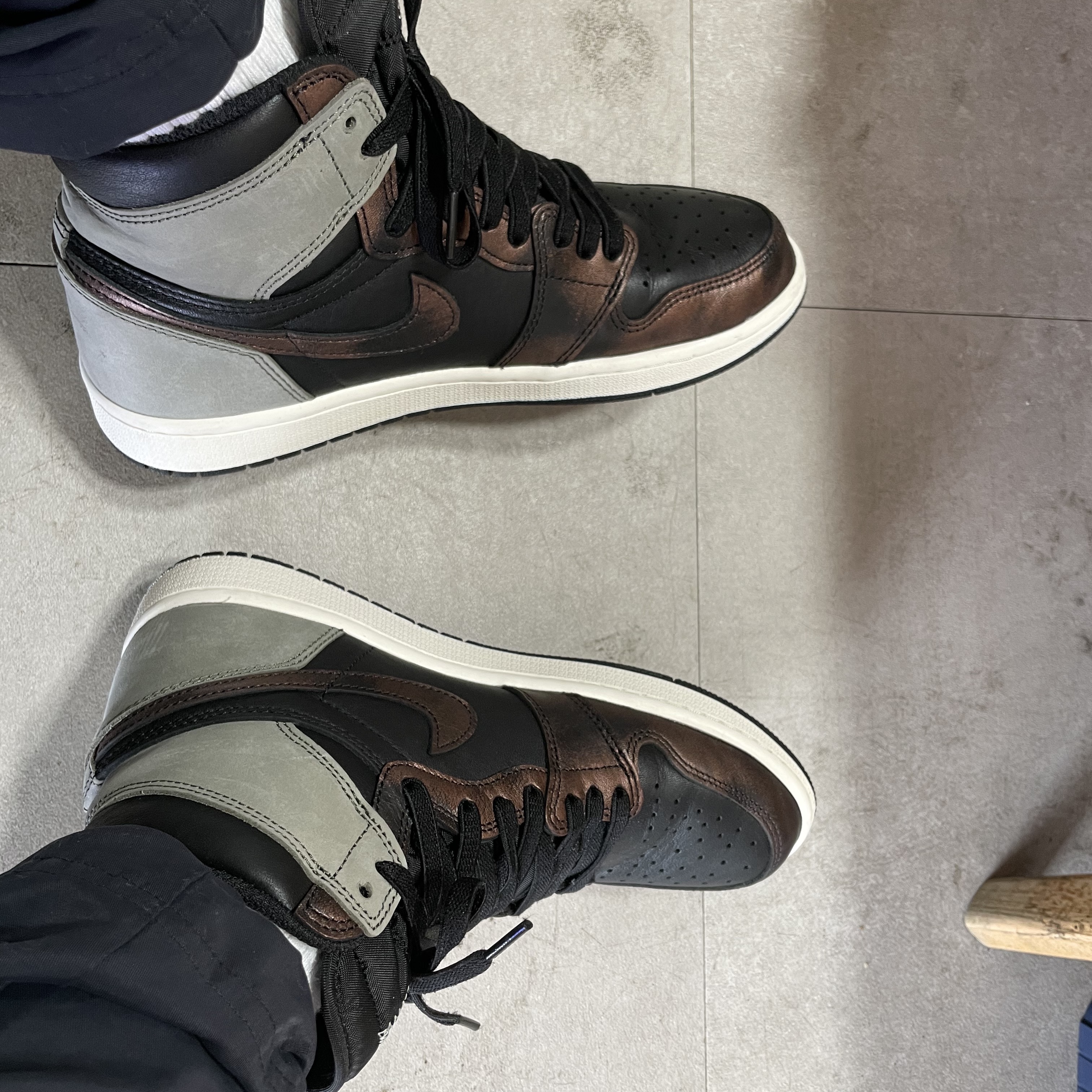 Jordan 1 Retro High OG Rust Shadow 착용 스타일
