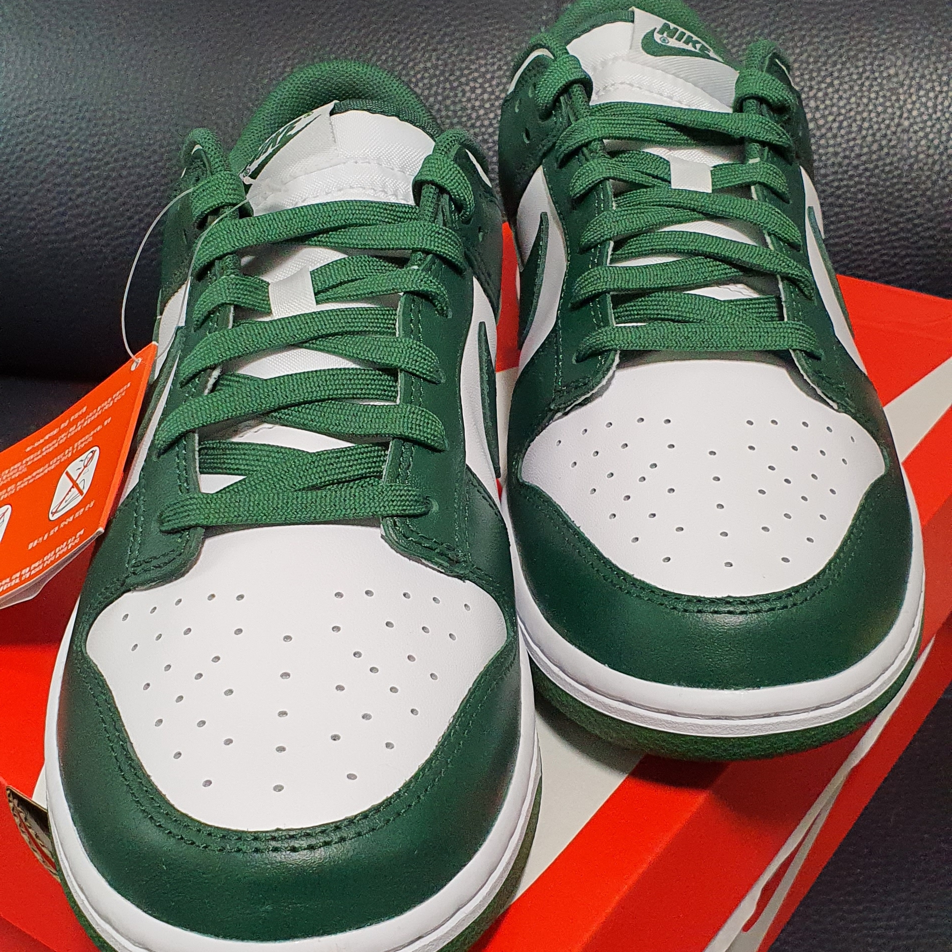 Nike Dunk Low Retro Varsity Green 착용 스타일