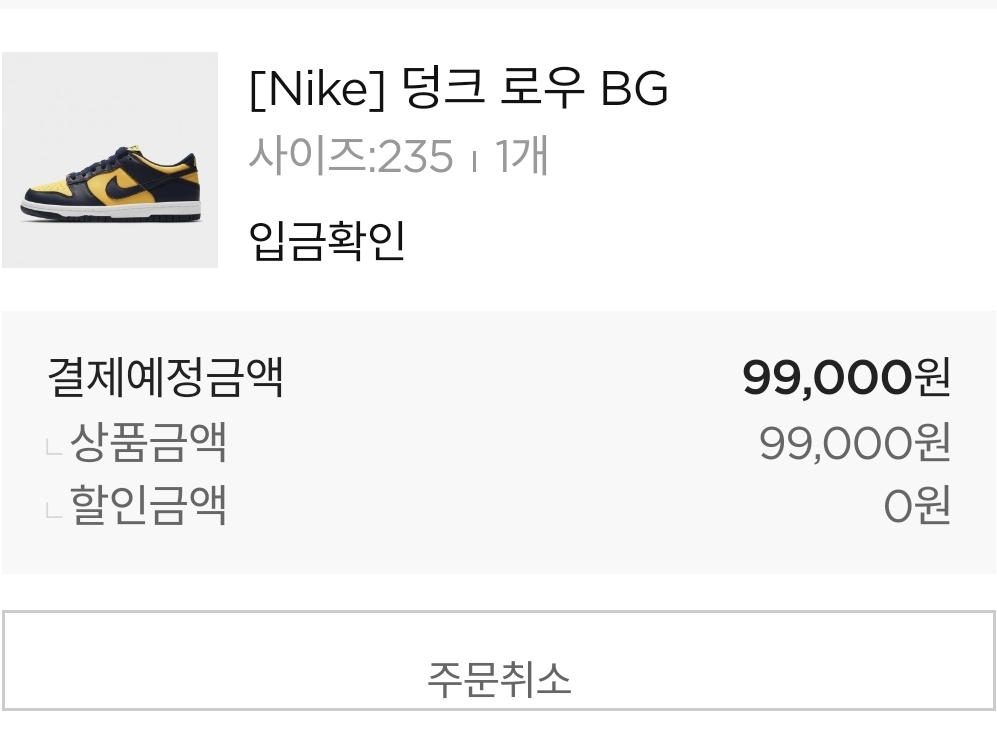 (PS) Nike Dunk Low Varsity Maize, (W) Jordan 1 Mid To My First Coach 착용 스타일 - 1