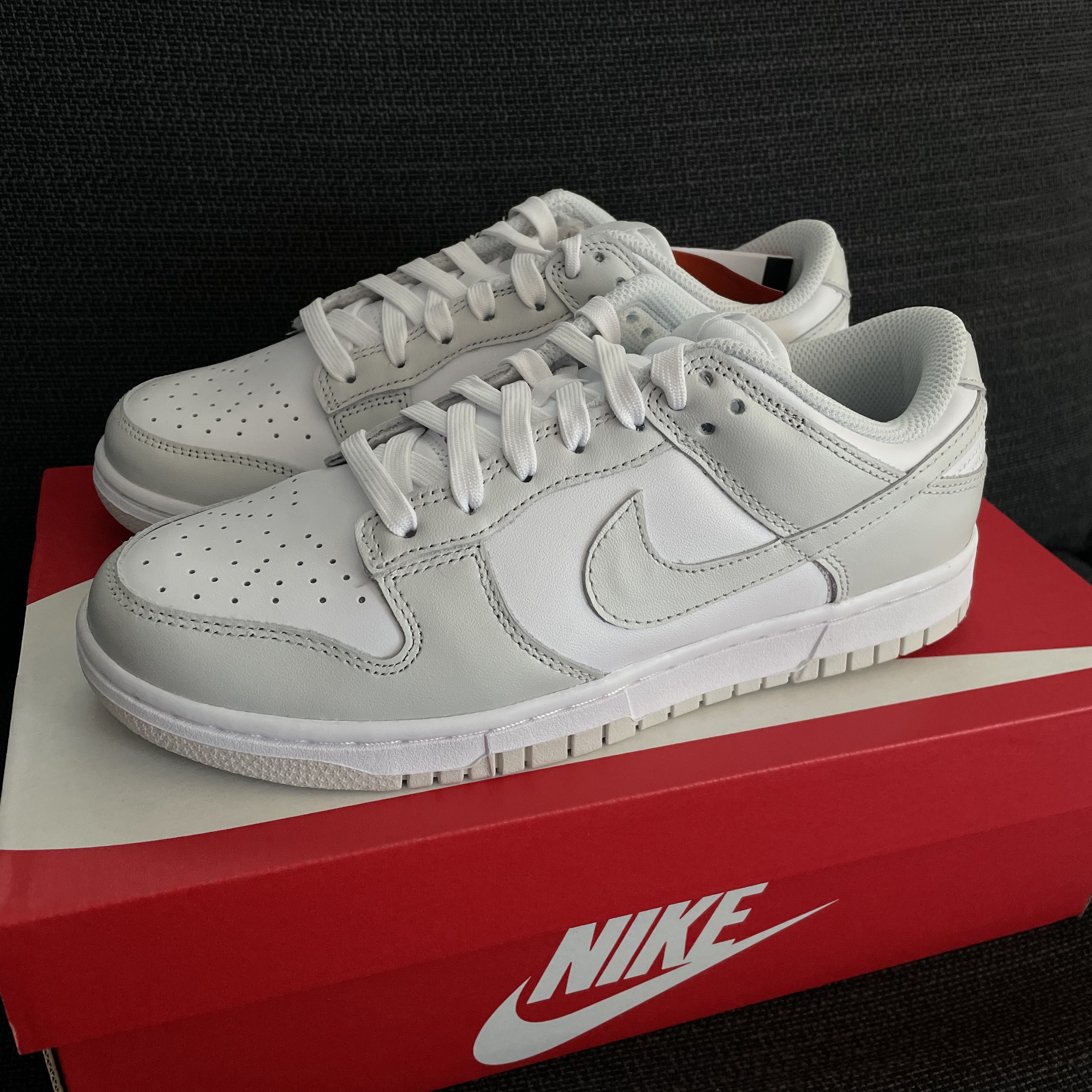 (W) Nike Dunk Low Photon Dust 착용 스타일