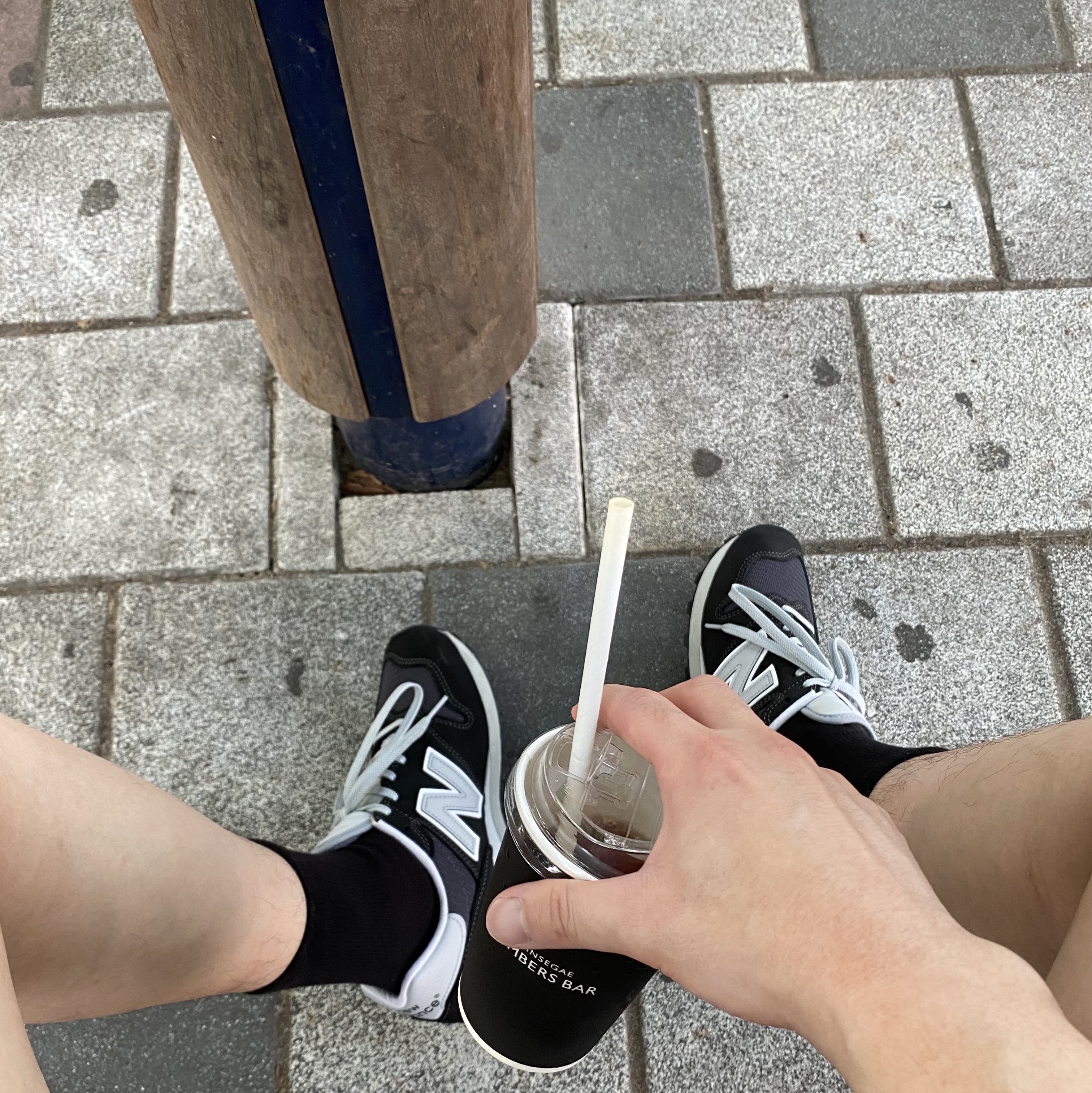 New Balance 1300 Made in USA Black 착용 스타일