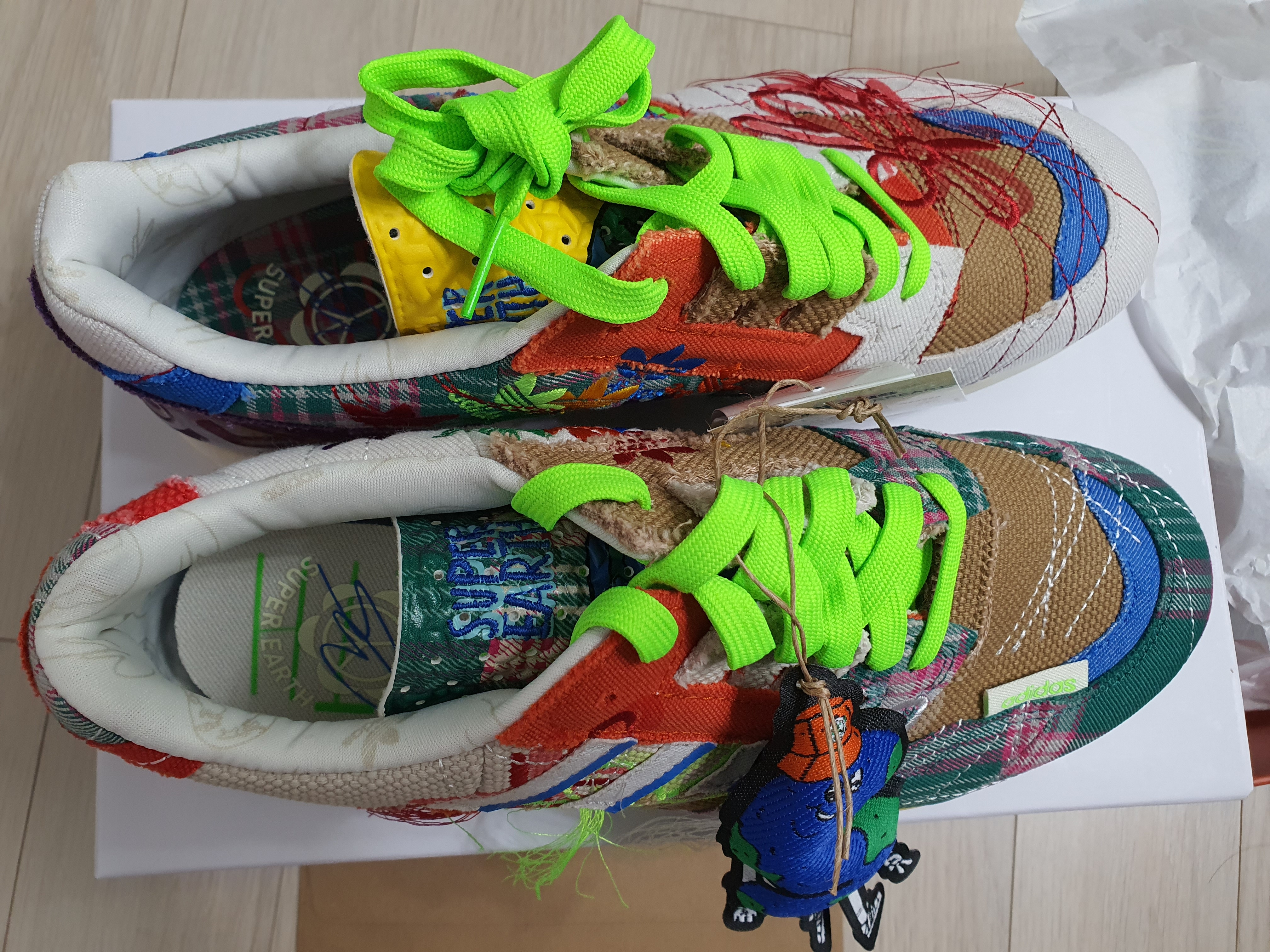 Adidas x Sean Wotherspoon ZX 8000 Superearth 착용 스타일 - 3