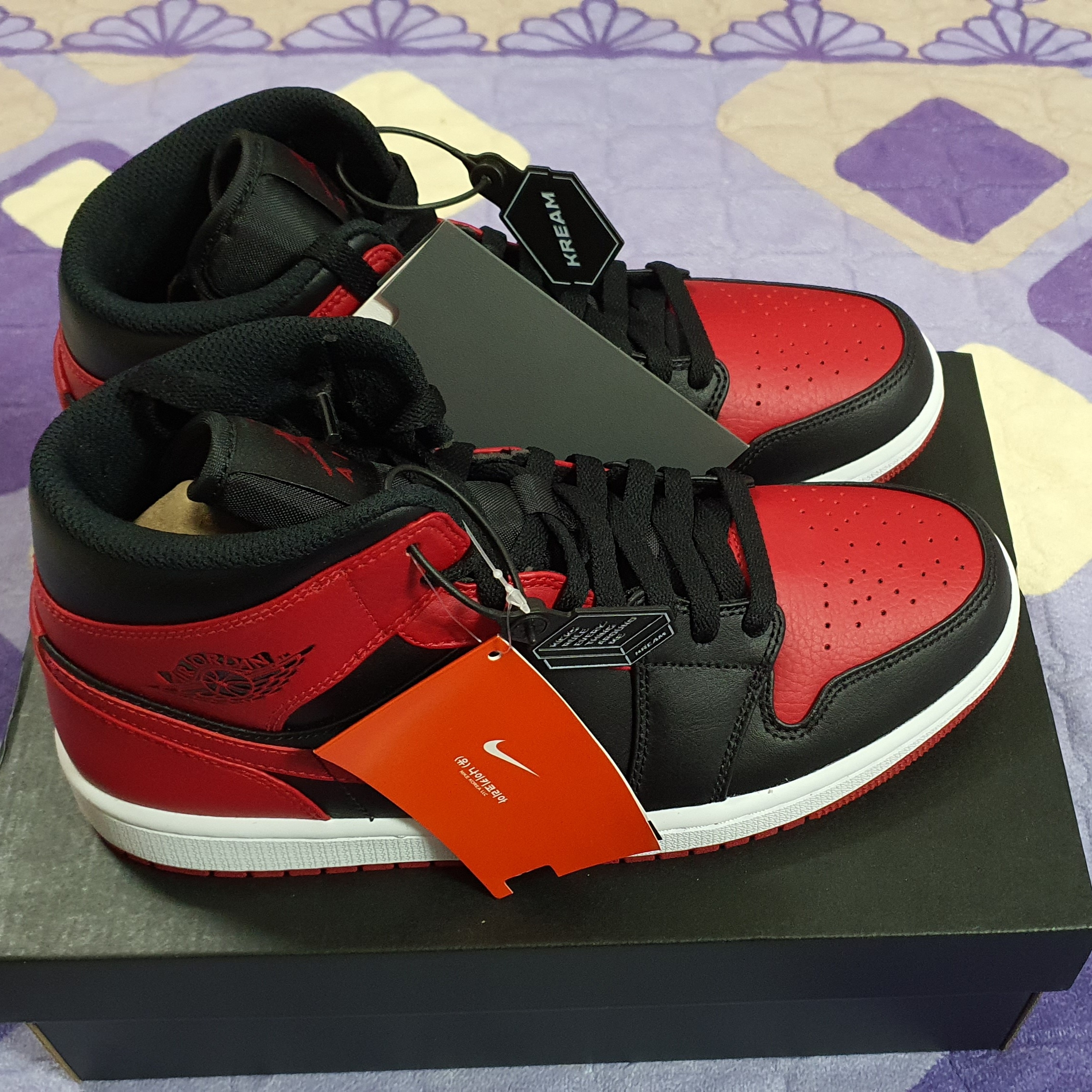 Jordan 1 Mid Bred Banned 2020 착용 스타일 - 2