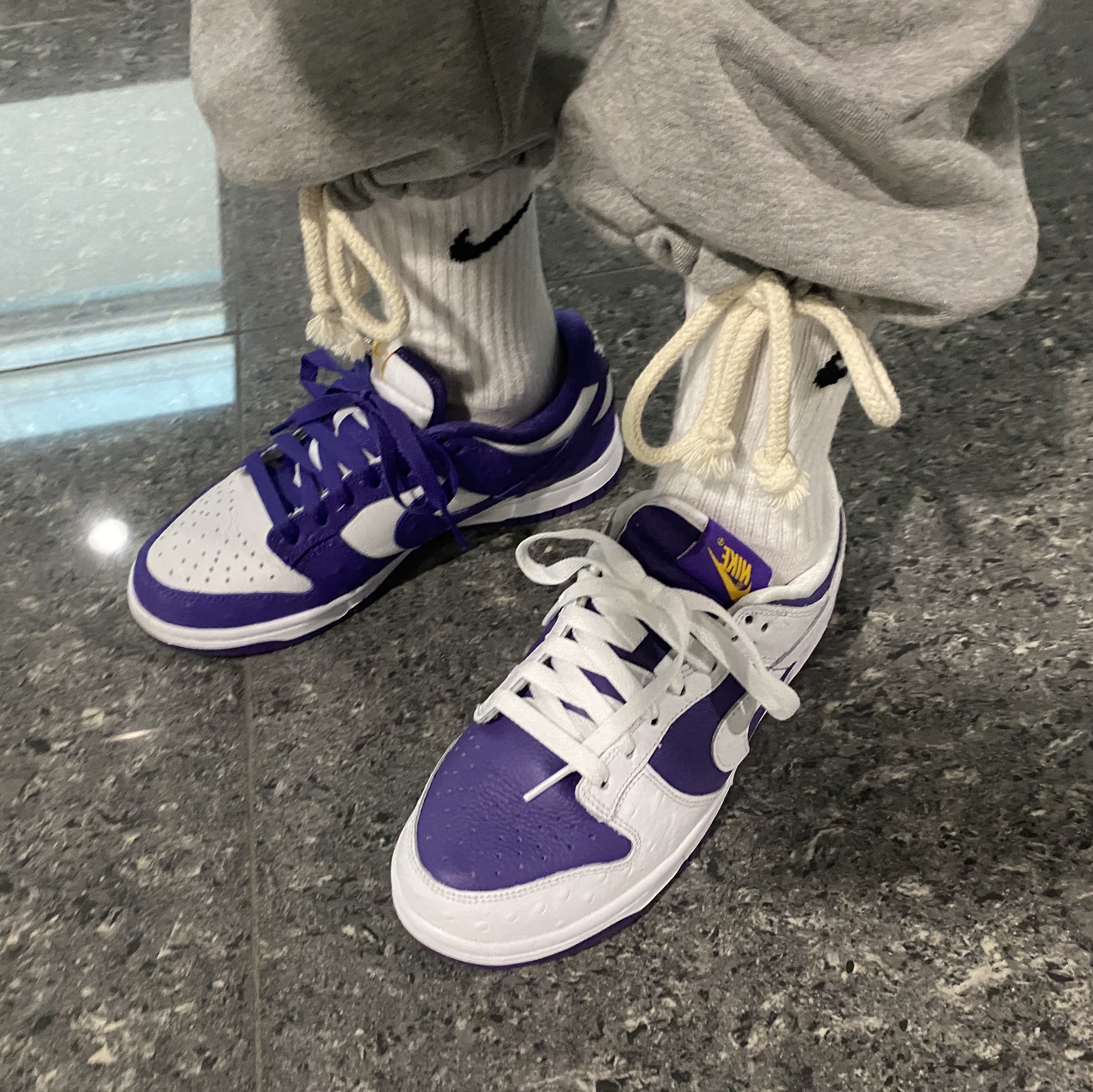 (W) Nike Dunk Low SE Flip 착용 스타일