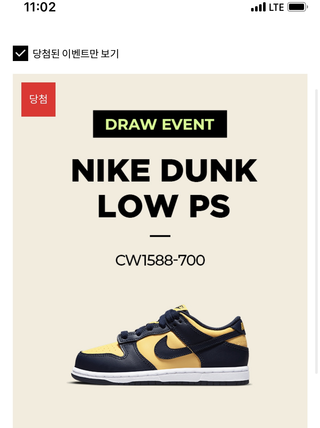 (PS) Nike Dunk Low Varsity Maize 착용 스타일