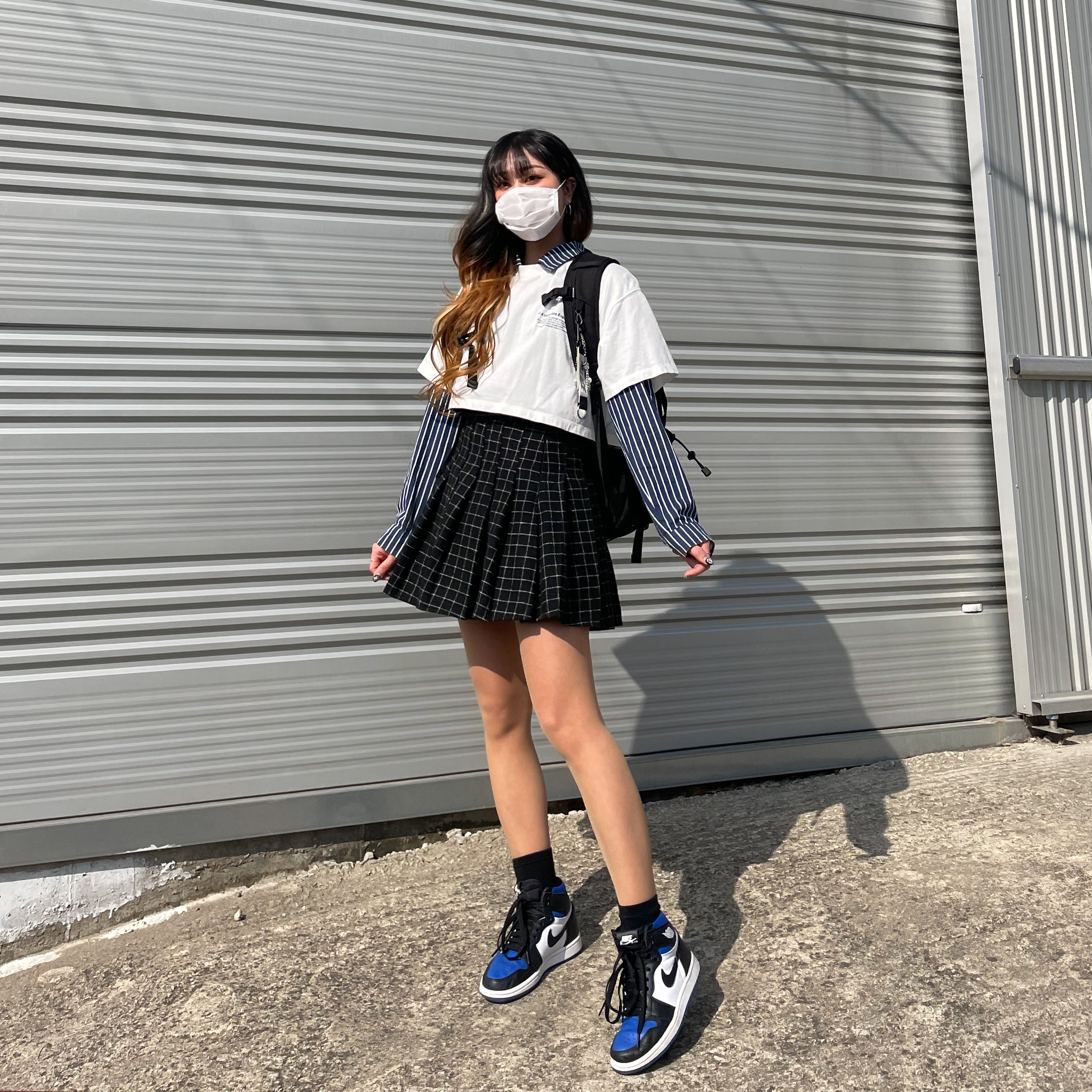 Jordan 1 Retro High OG Royal Toe 착용 스타일