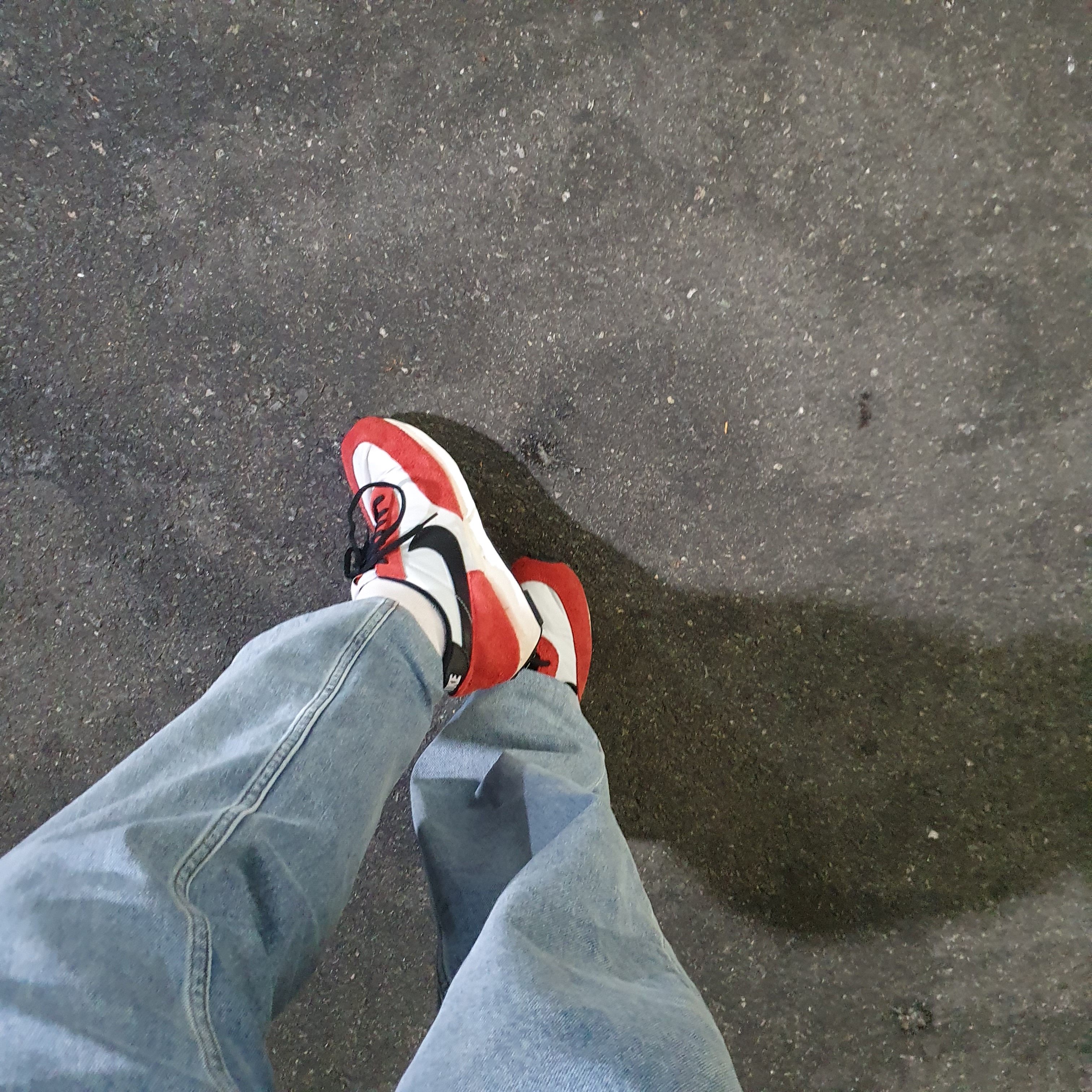 Nike Daybreak Pure Platinum 착용 스타일