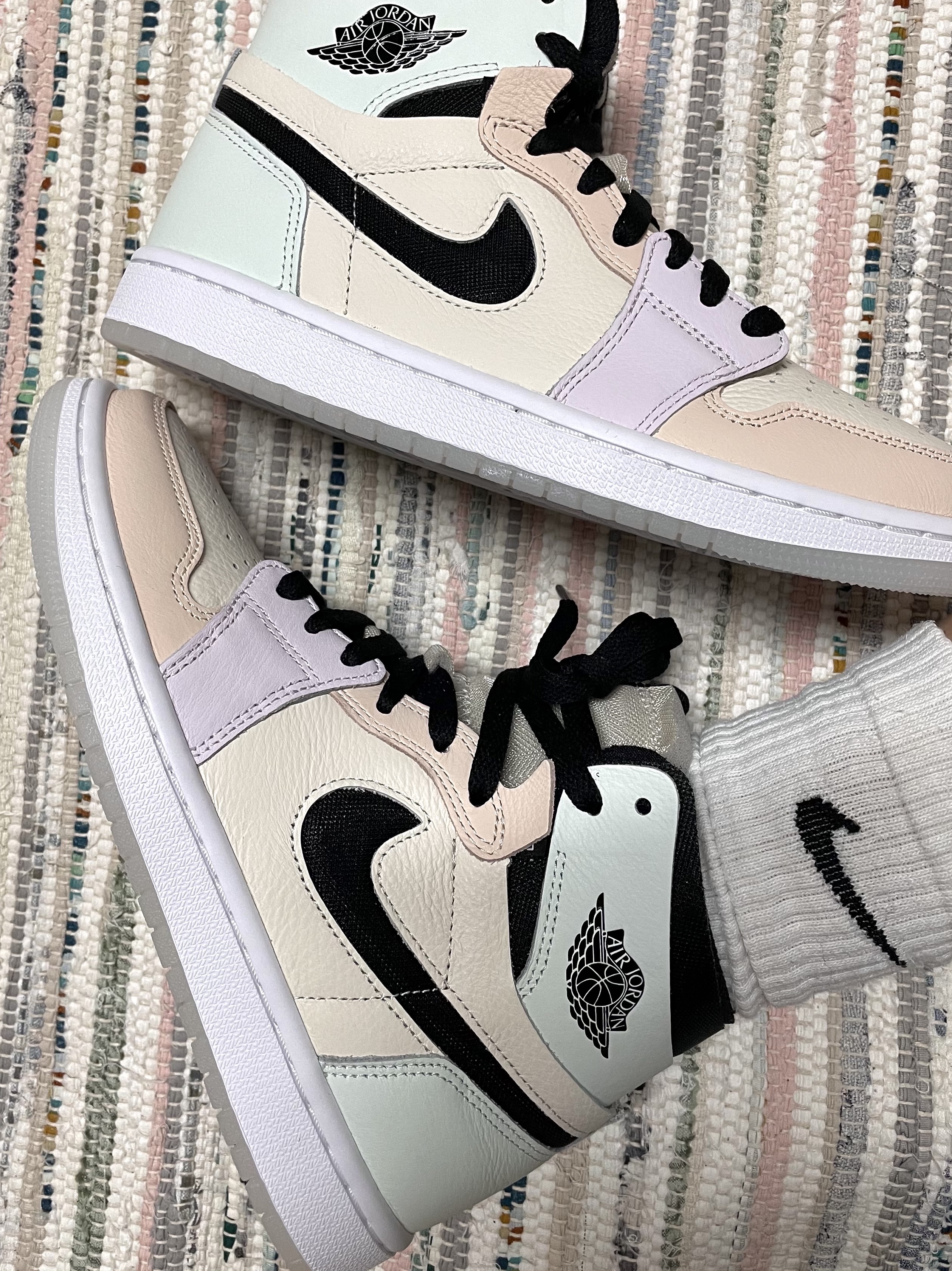 (W) Jordan 1 Zoom Air CMFT Pale Ivory 착용 스타일