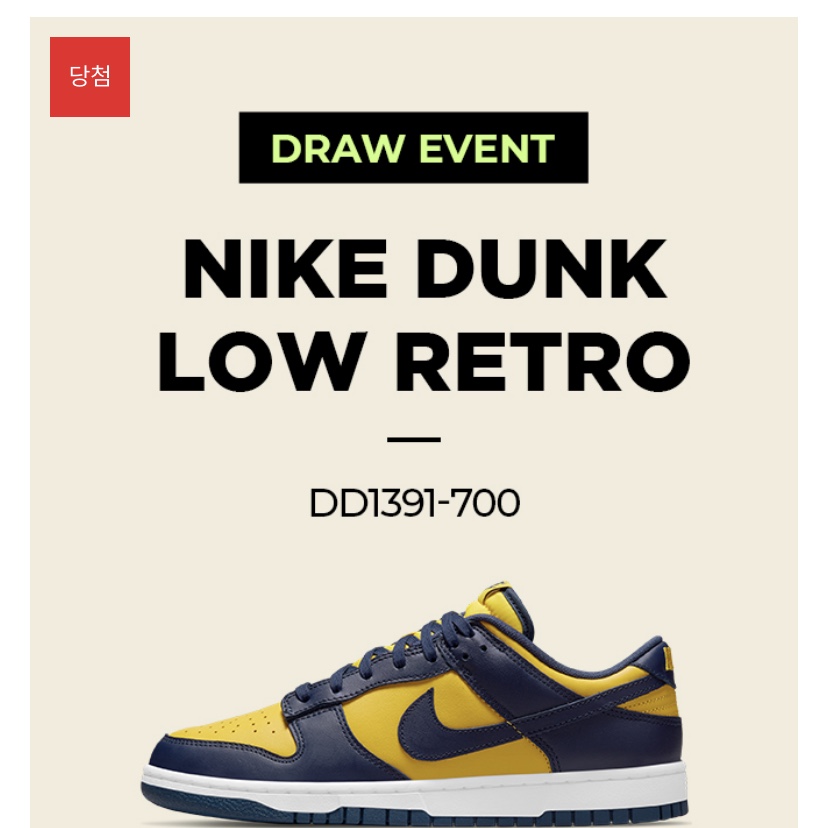 Nike Dunk Low Retro Varsity Maize 착용 스타일