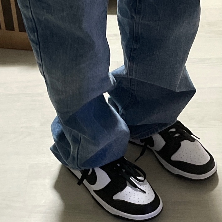 Nike Dunk Low Retro Black 착용 스타일
