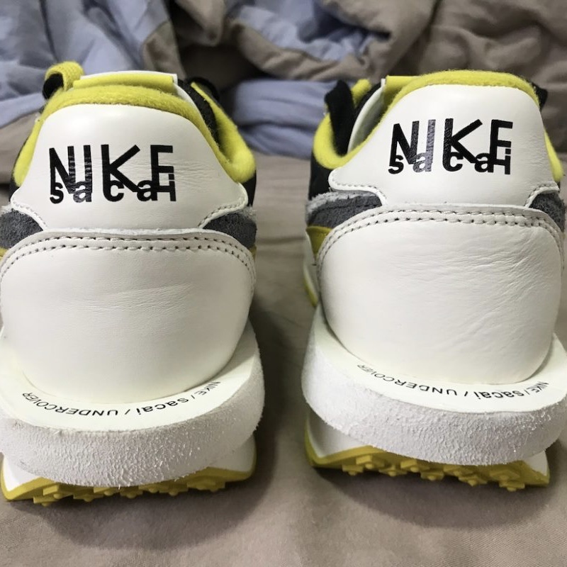 Nike x Sacai LDWaffle Green Multi, Nike x Sacai LDWaffle Black 착용 스타일 - 5