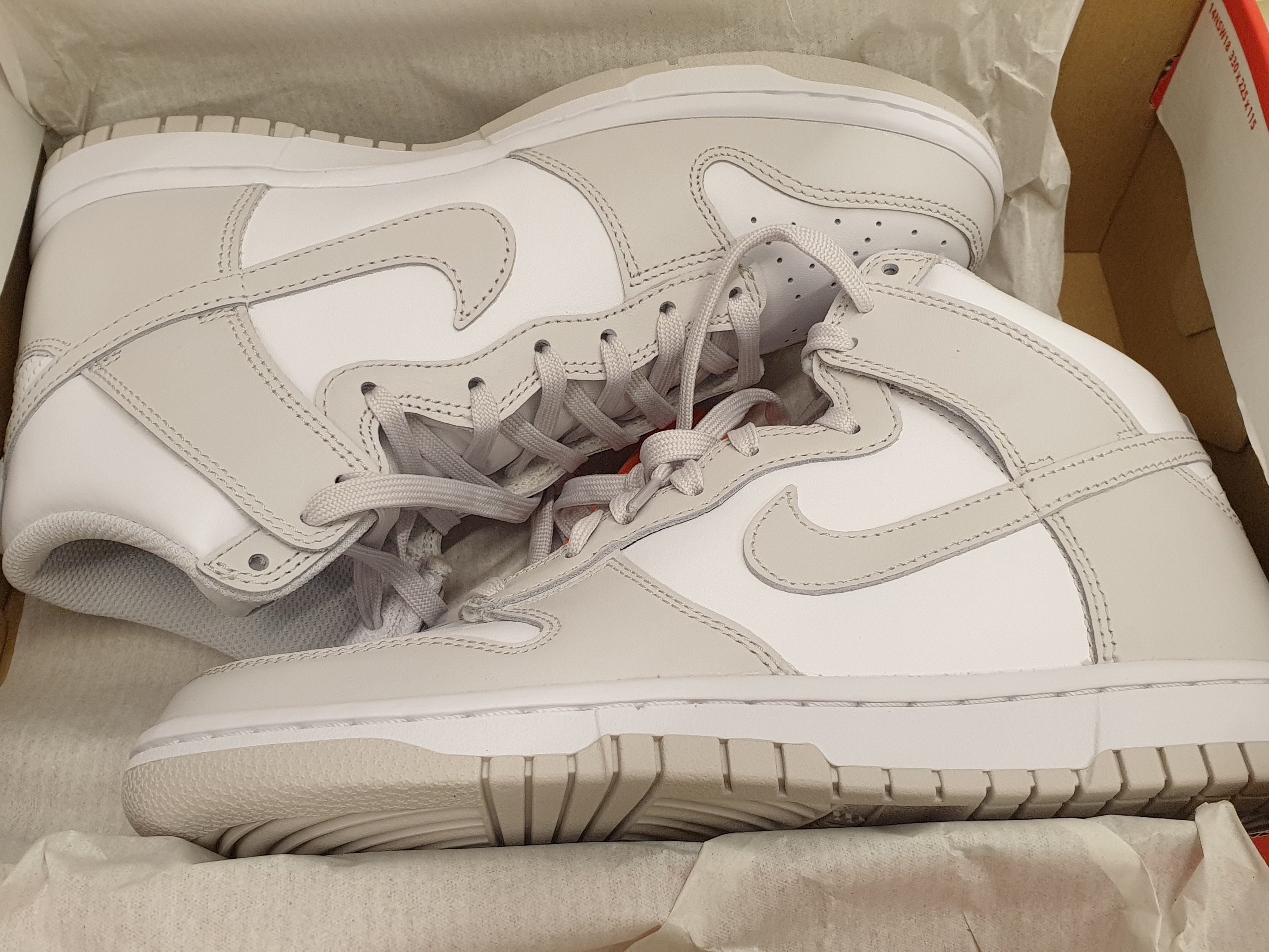 (GS) Nike Dunk High Vast Grey 착용 스타일