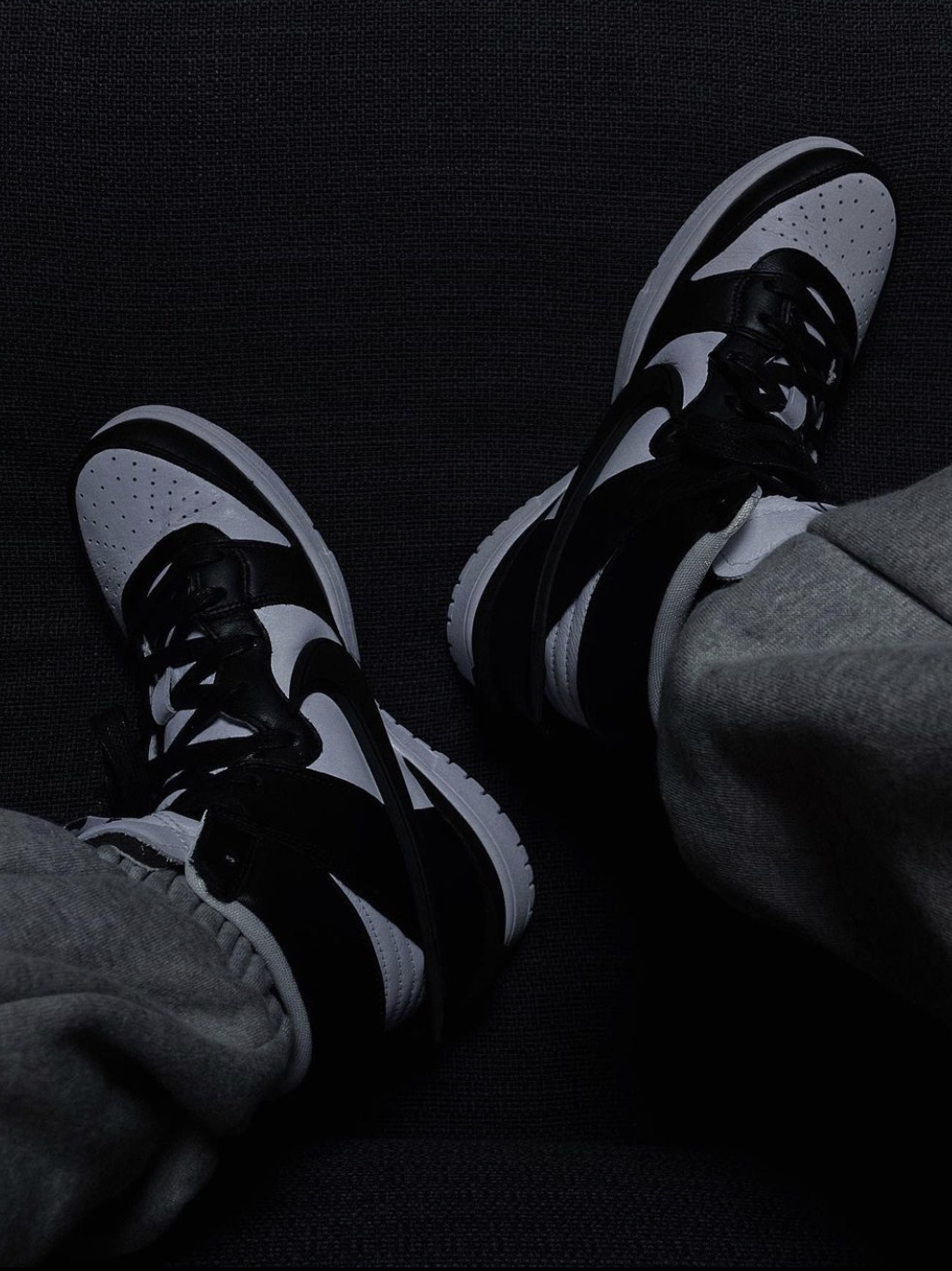 Nike x Ambush Dunk High Black 착용 스타일