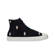 Converse x Pop Trading Company x Miffy Jack Purcell Pro Hi Corduroy Black 