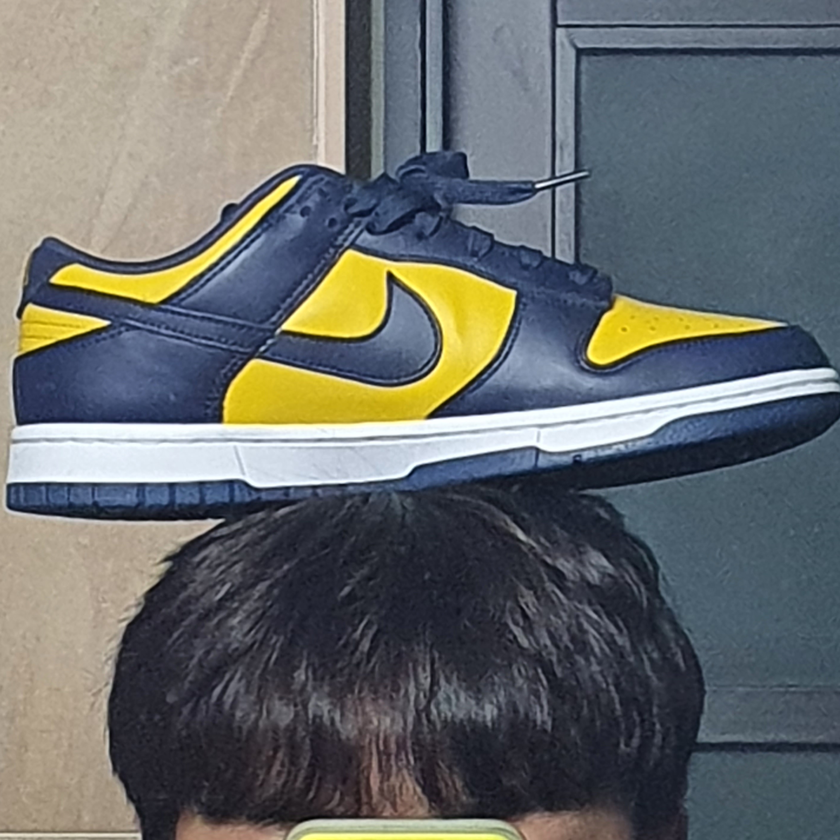 Nike Dunk Low Retro Varsity Maize 착용 스타일 - 1