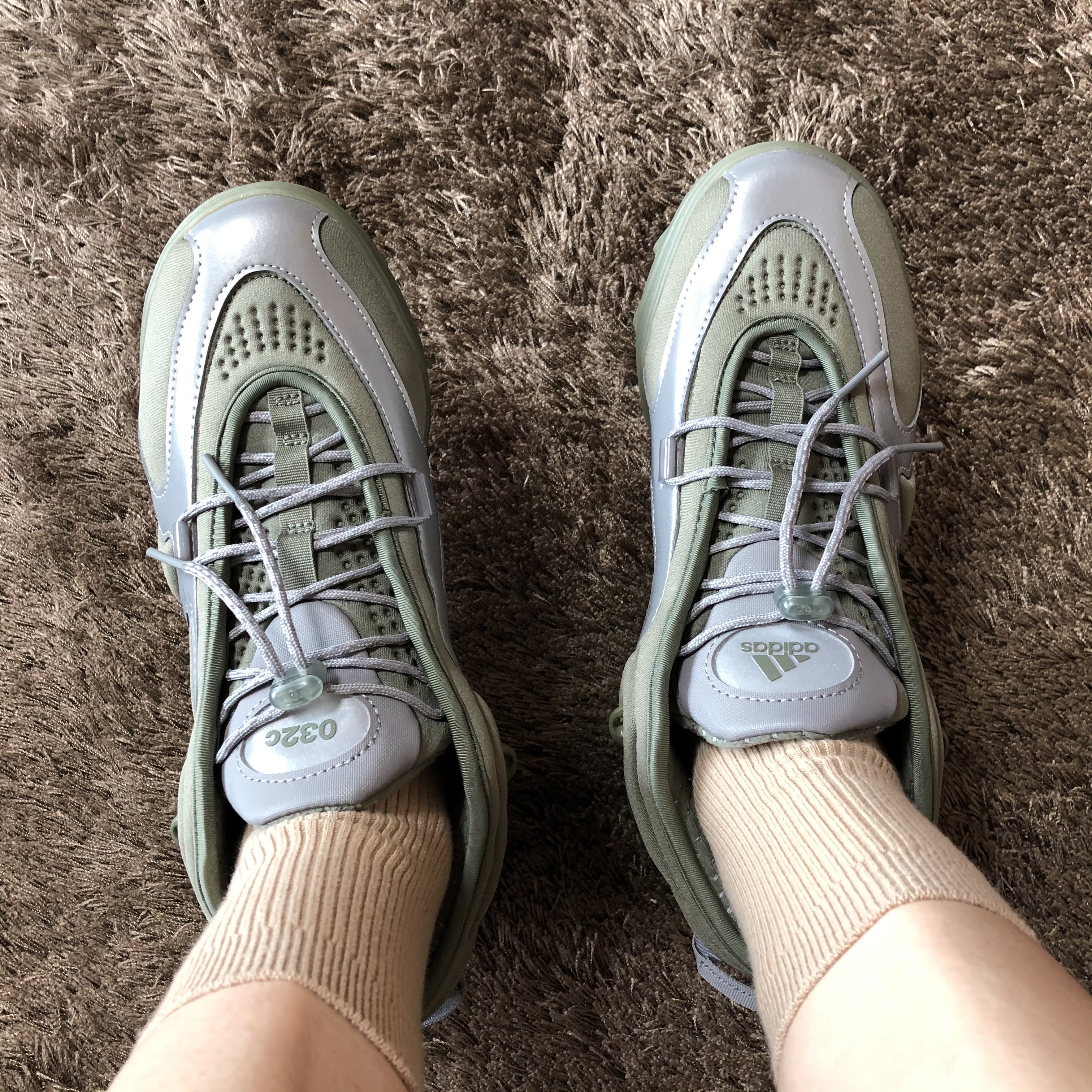 Adidas x 032c GSG TR 착용 스타일 - 2