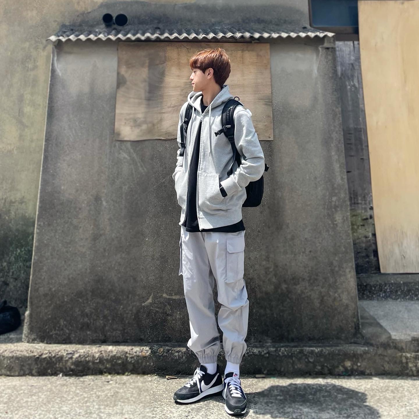 Nike Air Tailwind 79 Black White 착용 스타일 - 2